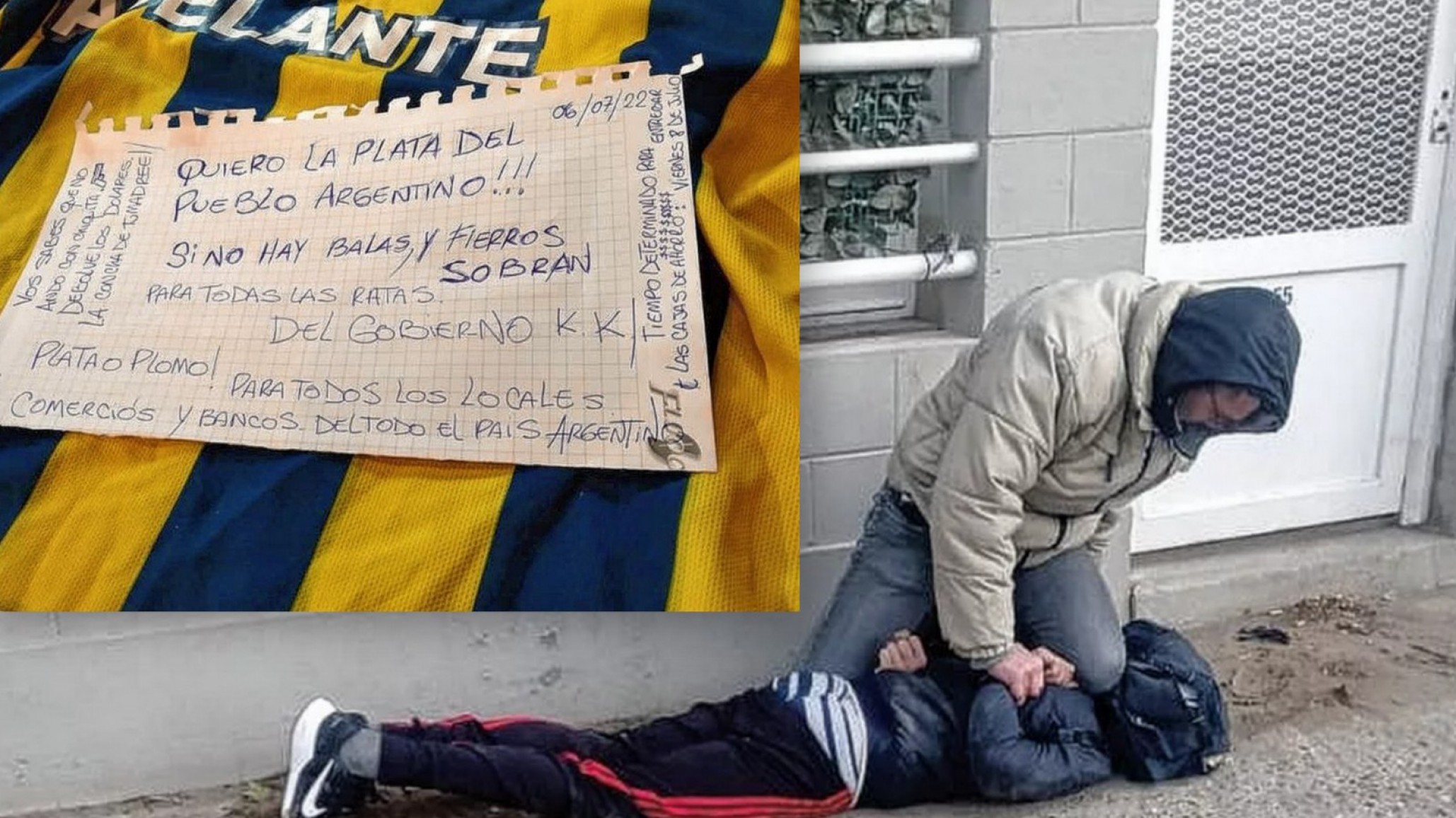 Atraparon a extorsionador “amenazaba a comerciantes, decía ser de Rosario pero era de Comodoro”