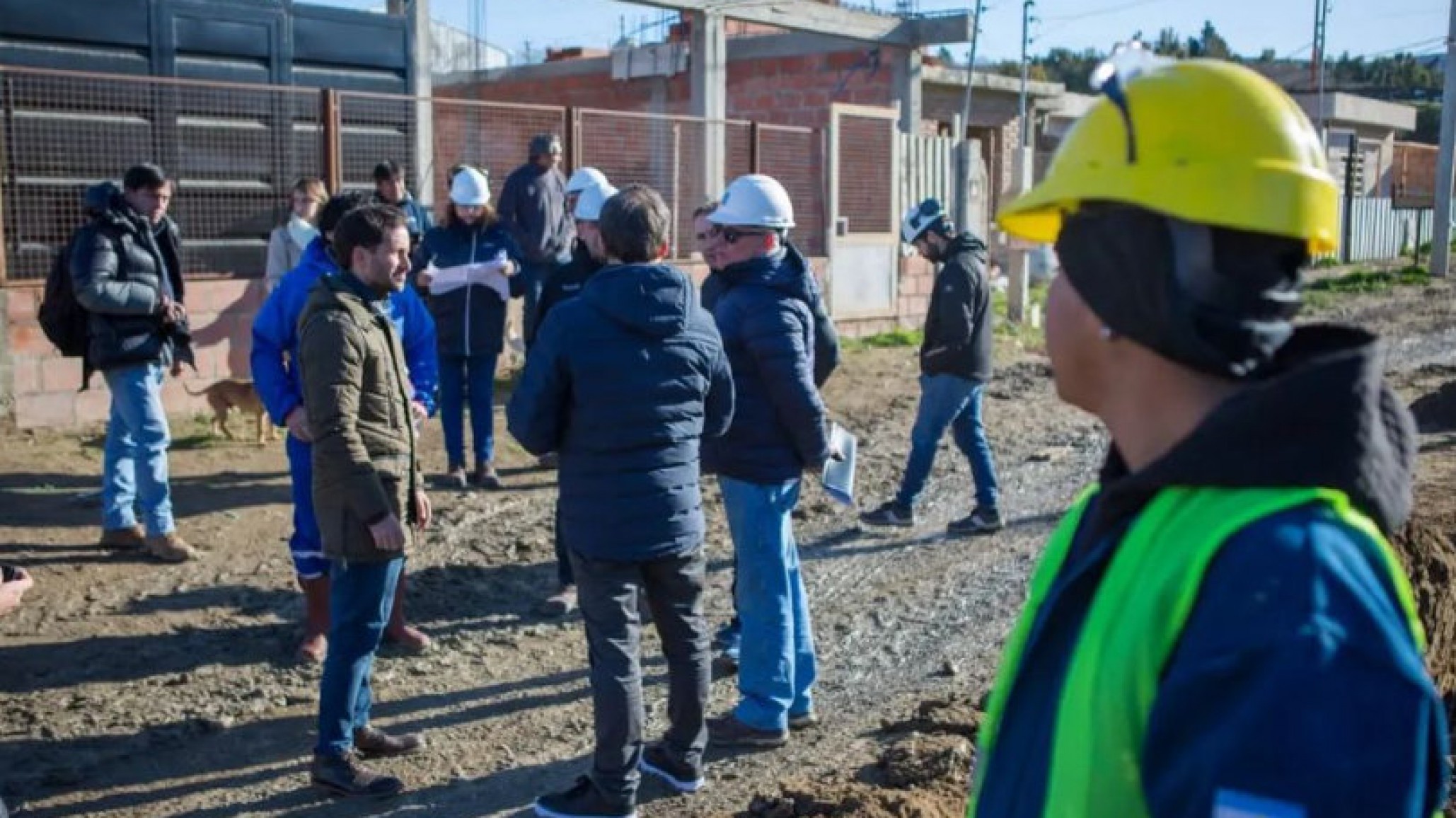 Issa Pfister: “estamos ejecutando una importante obra cloacal que mejorará la calidad de vida de los vecinos”