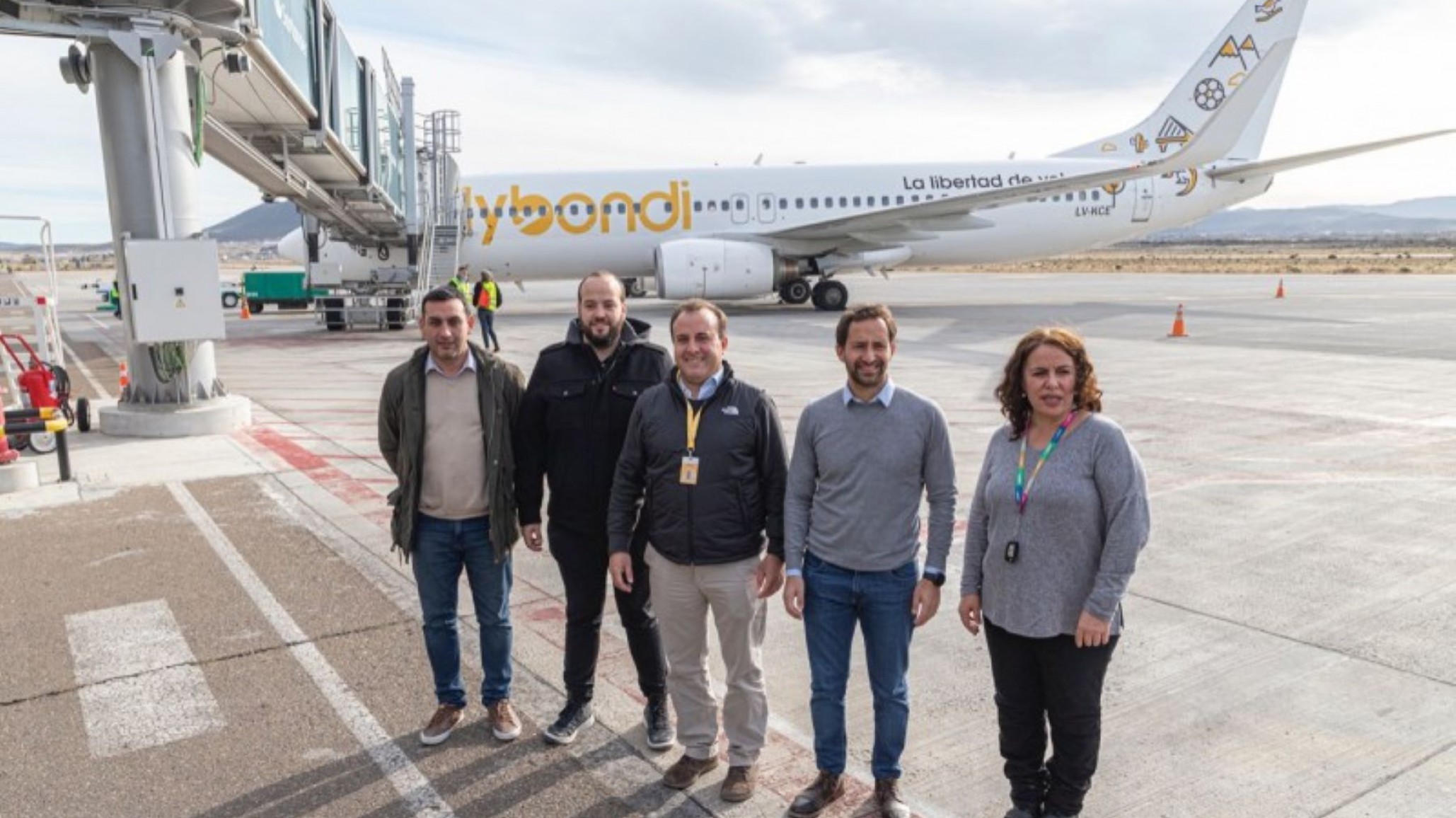 Issa Pfister: “Flybondi tendrá tres frecuencias semanales a Comodoro”
