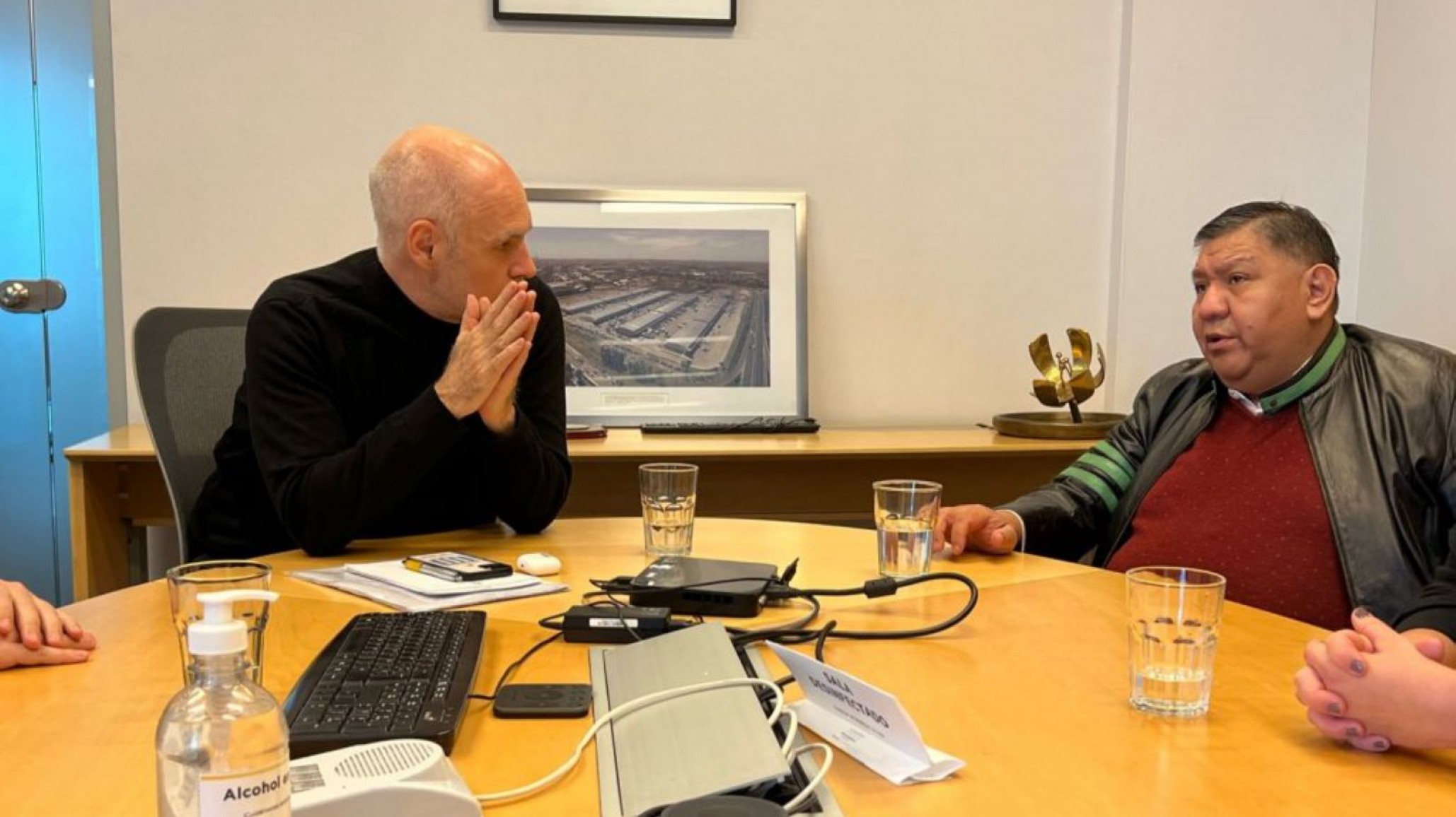 ?Loma? Ávila se reunió con Larreta: ?Queremos que en Buenos Aires sepan lo que está pasando en Comodoro?