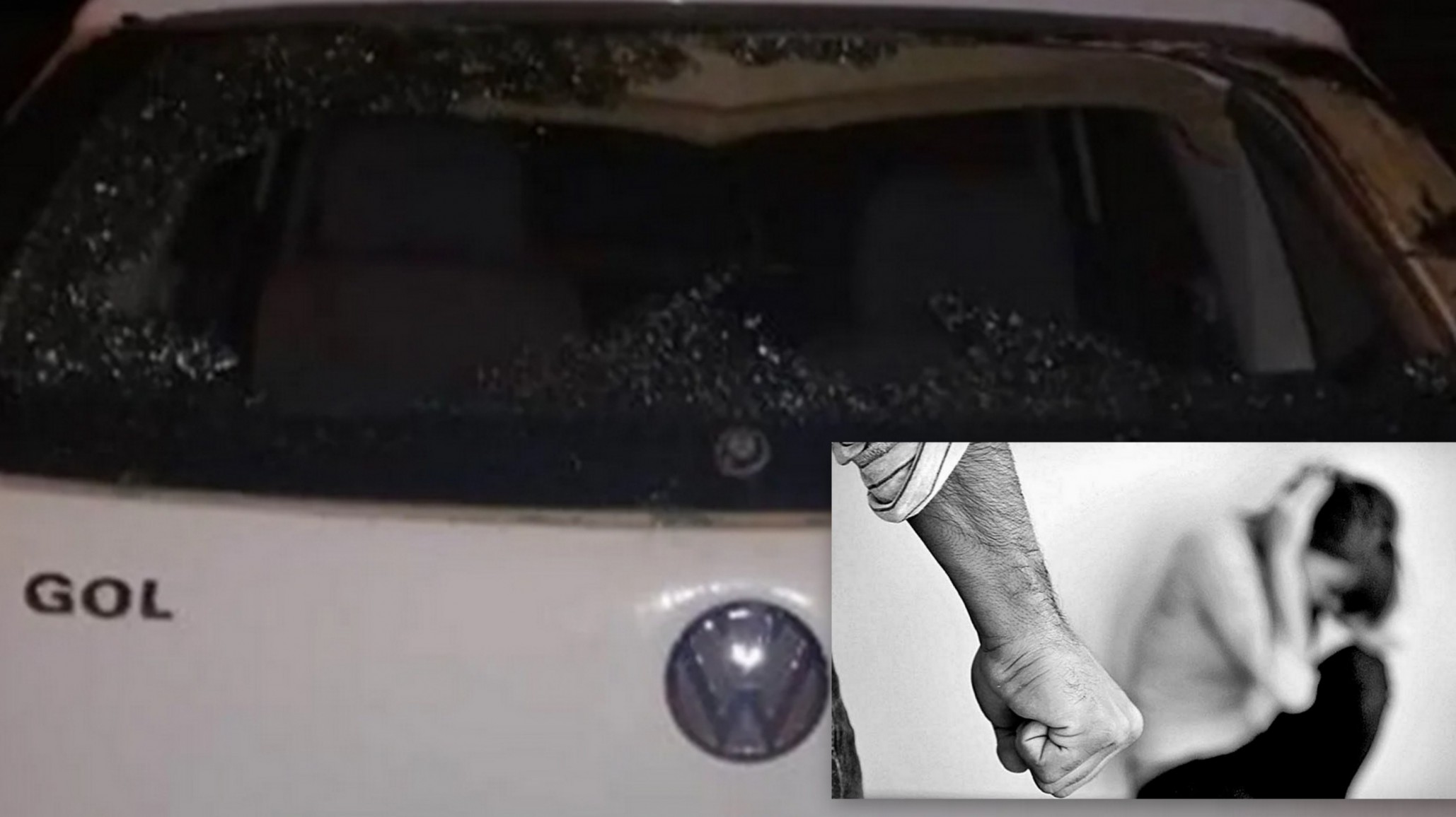 Esquel: agredió a su ex embarazada a patadas y le rompió el auto