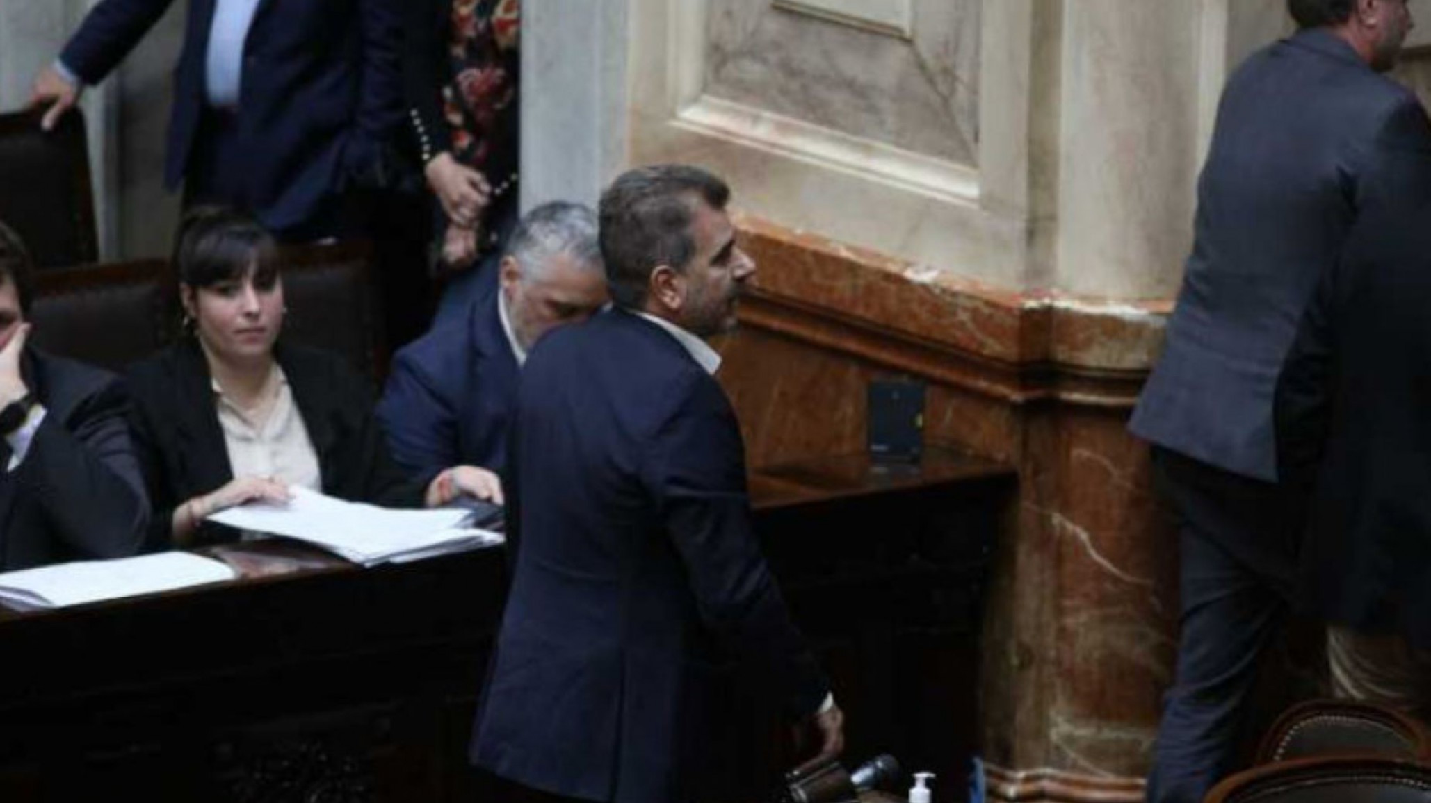 El PRO votó a favor pero no se quedó en el recinto “no era un aporte a la paz”