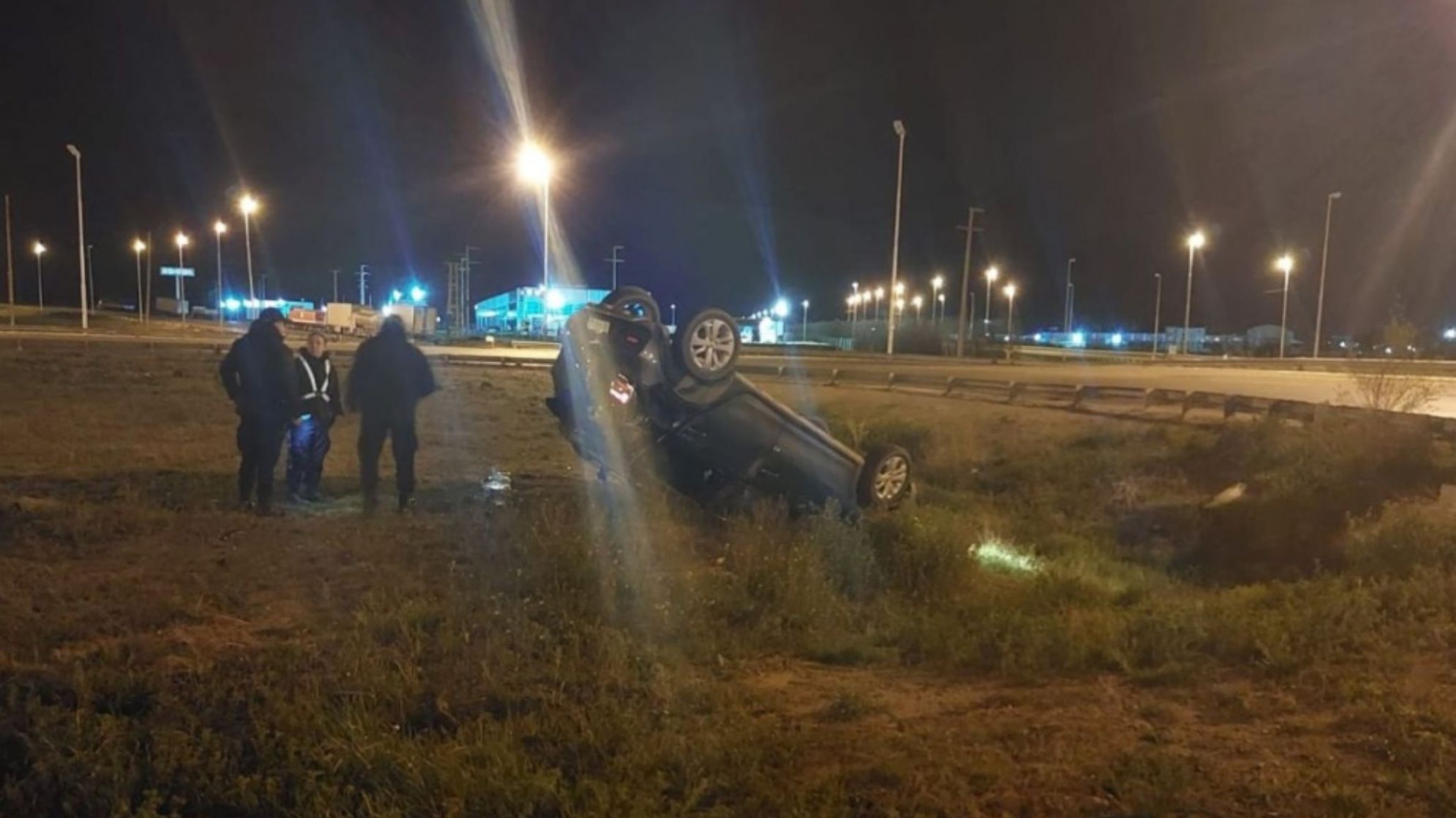 Vuelco: empleado municipal manejaba con 1.24 g/l de alcohol en sangre