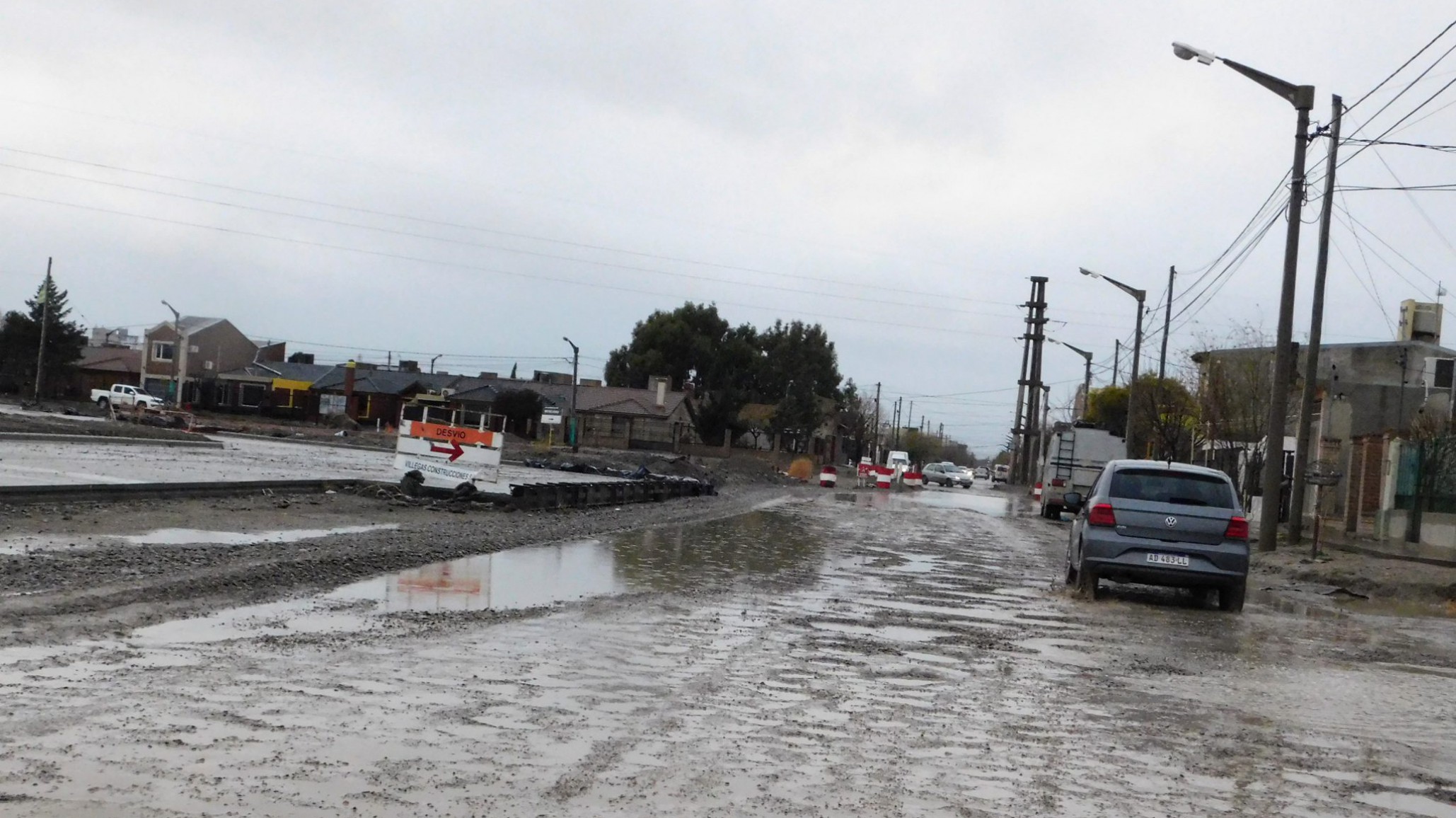 Alerta amarilla en Chubut por fuertes lluvias