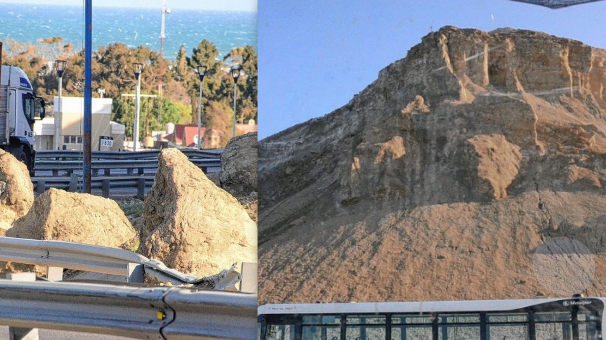 Van a hacer desprendimiento de más 4 mil toneladas de rocas del cerro Chenque