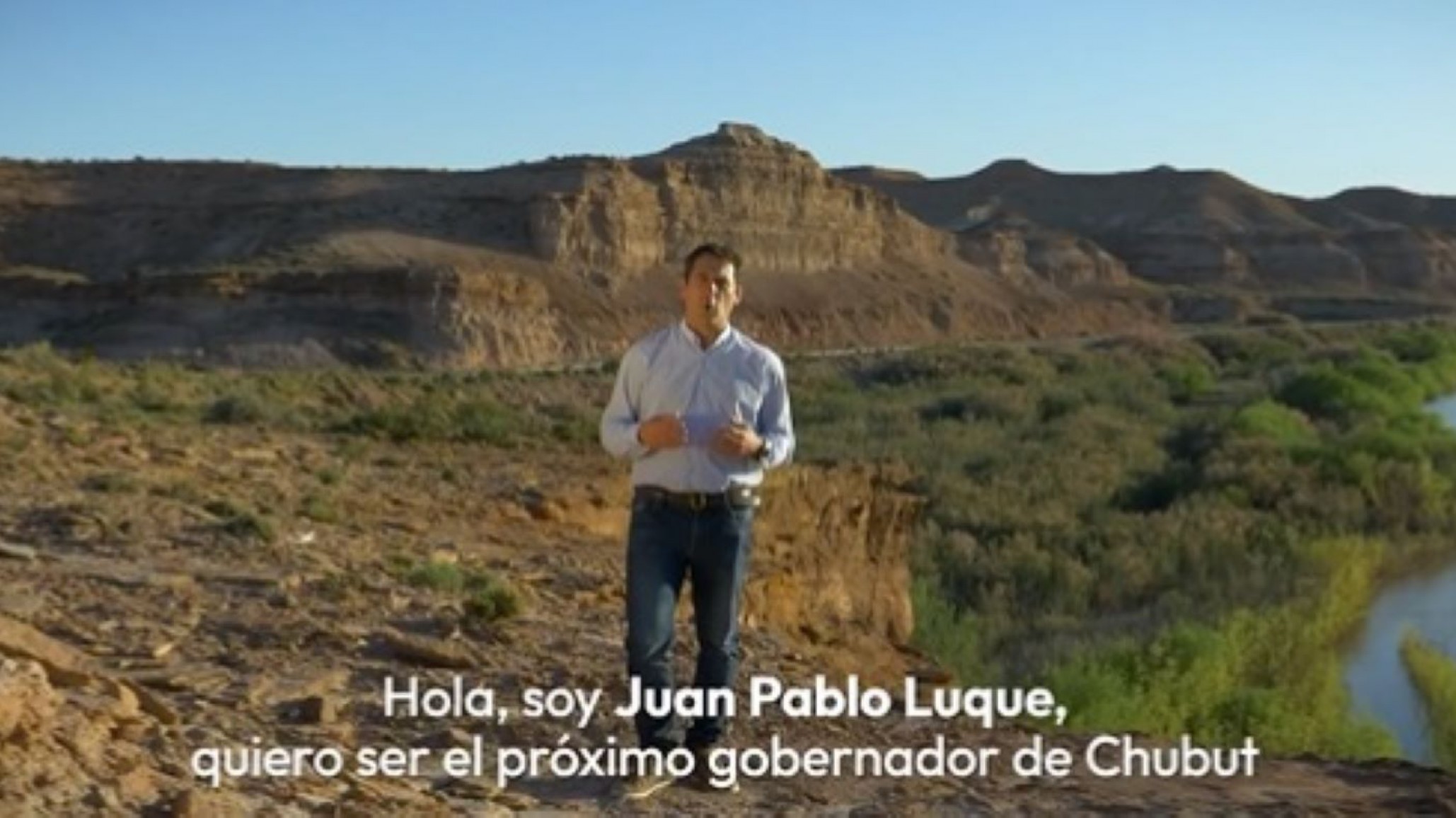 Juan Pablo Luque lanzó su candidatura para gobernador