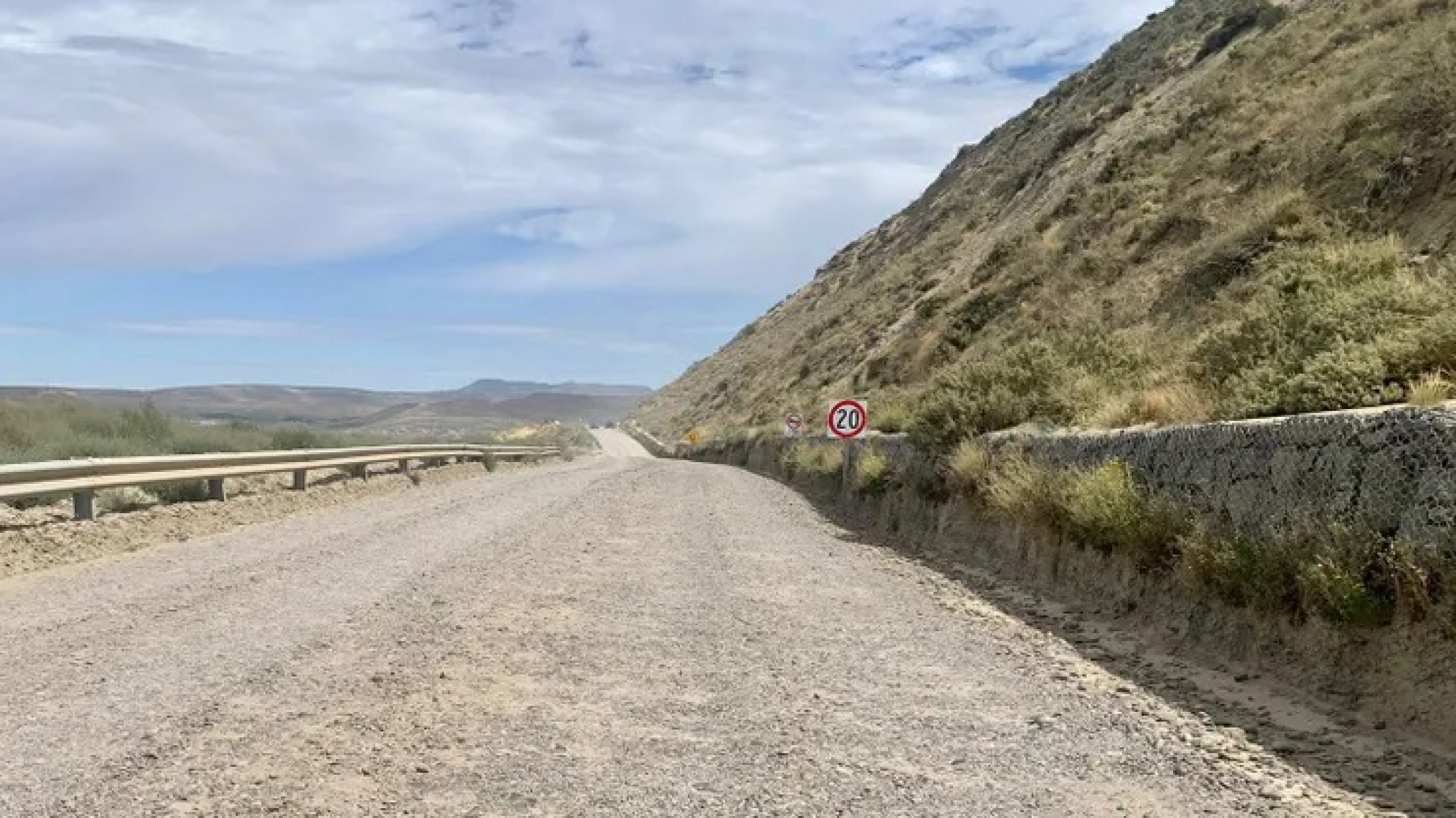 Camino Perón: Nuevamente reclaman la reparación definitiva