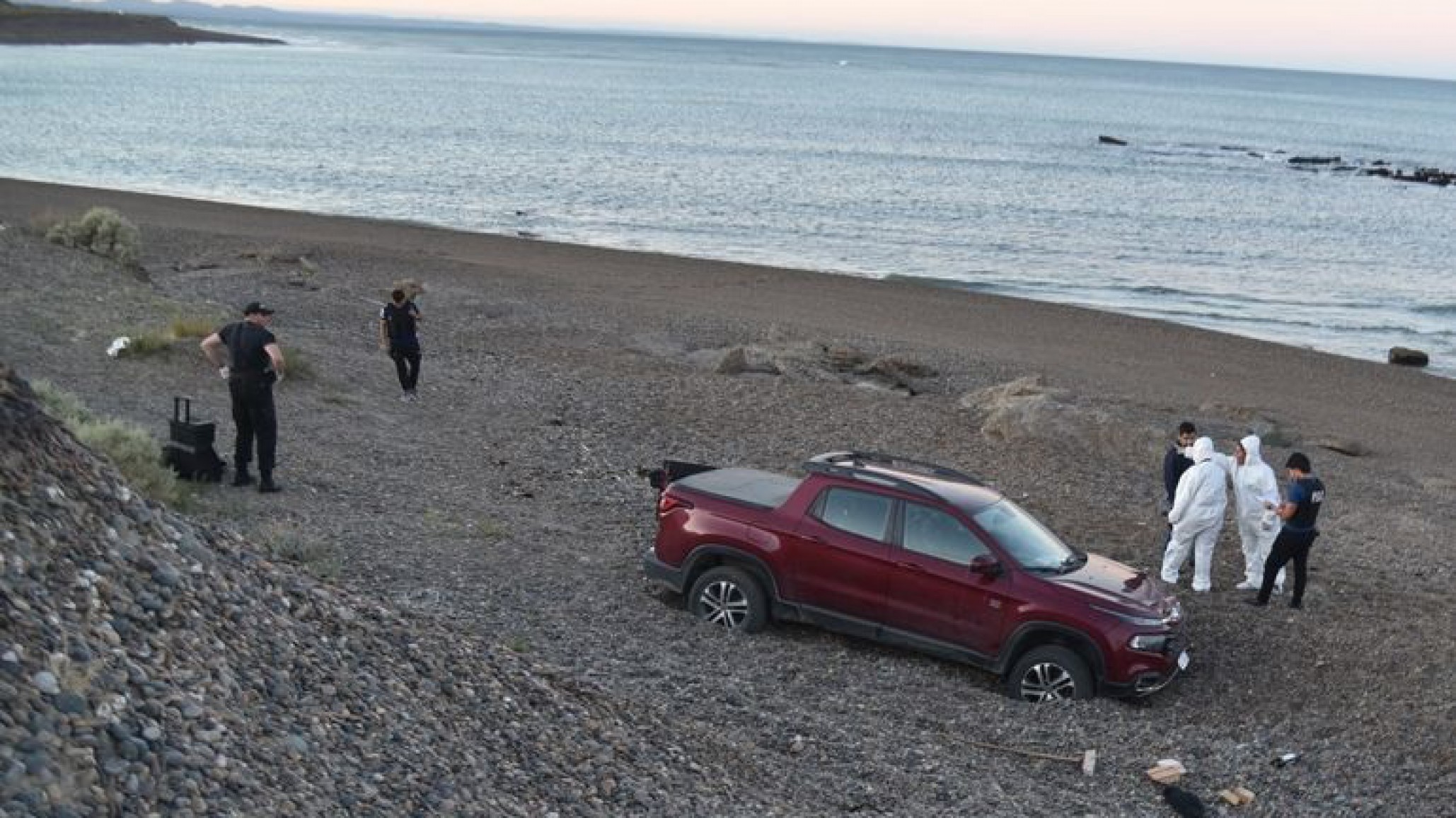 Apareció la camioneta del empresario asesinado