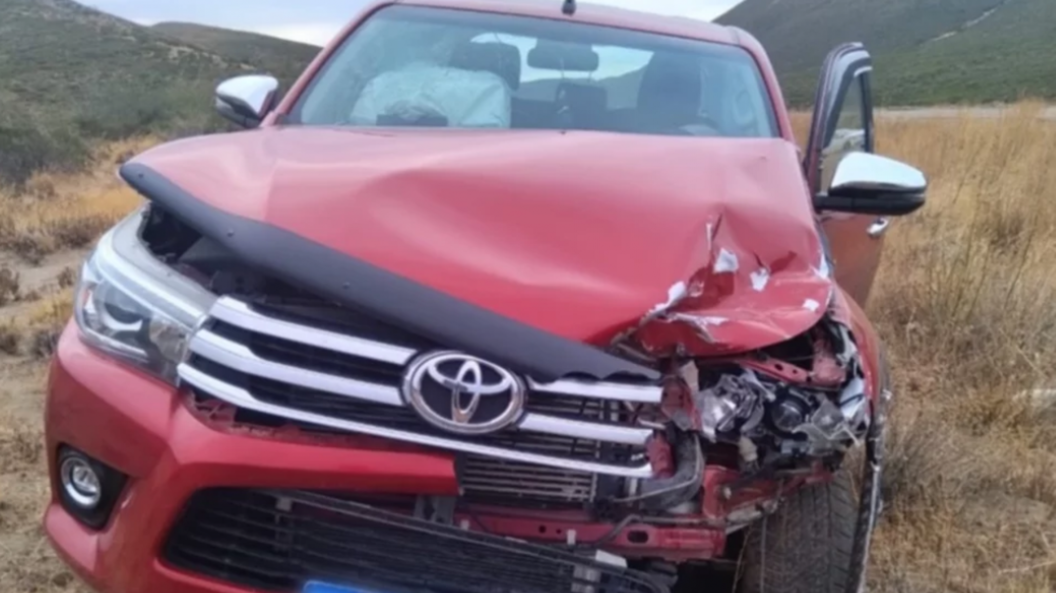 Hubo un accidente en la ruta 3 al sur de Comodoro Rivadavia