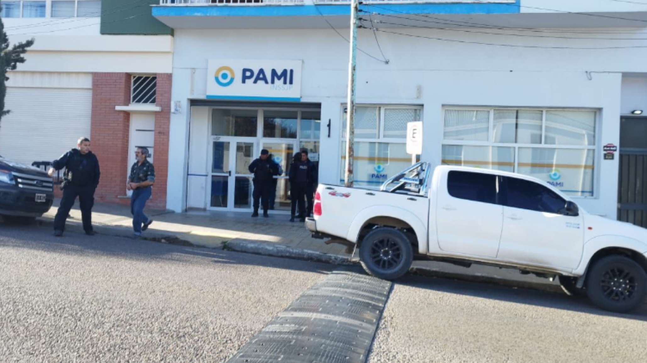 Hubo una amenaza de bomba en el PAMI