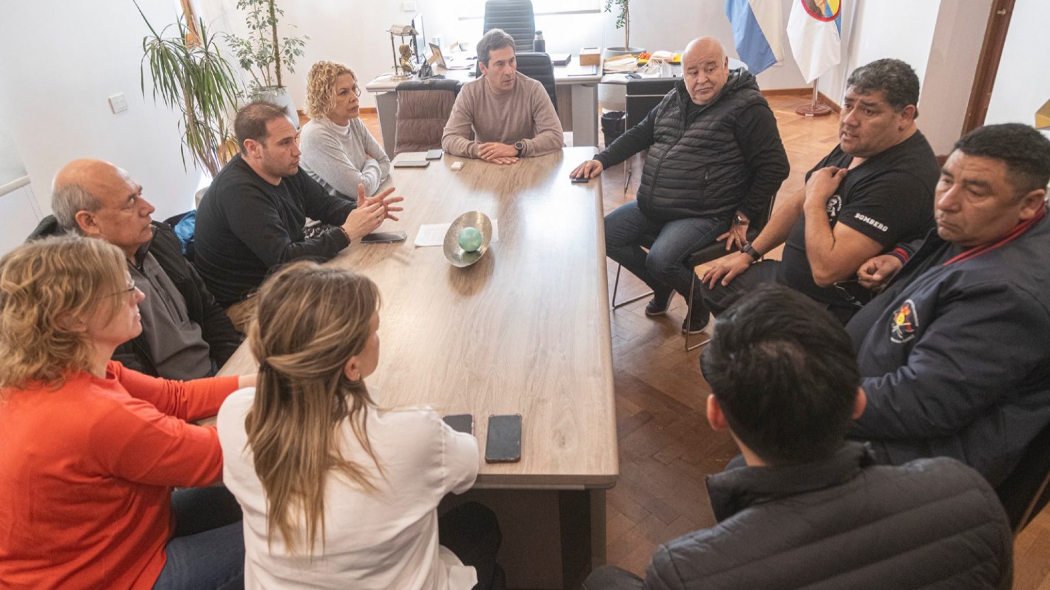 Municipio y Provincia trabajaron en un protocolo de acción en materia sanitaria