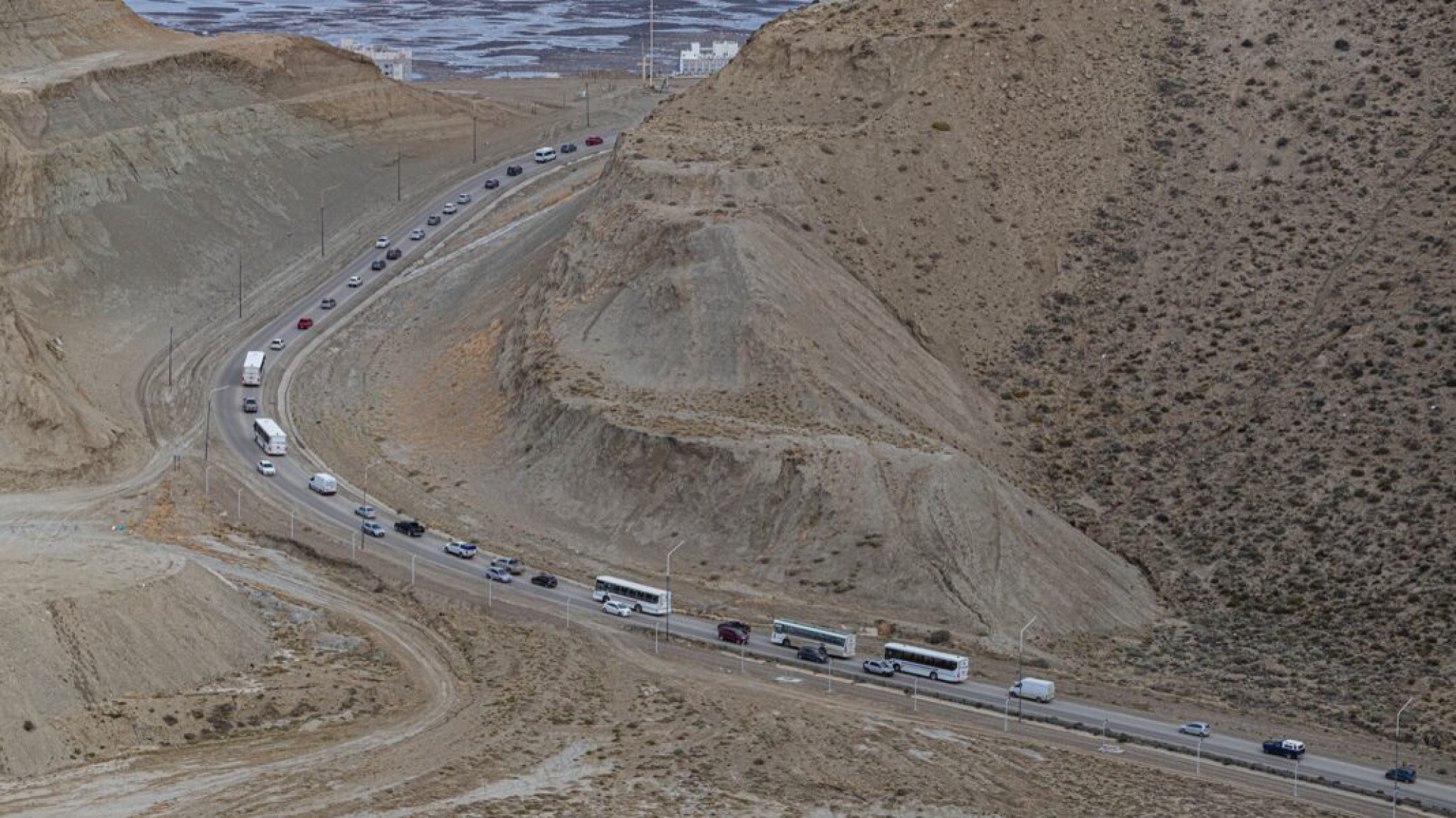 El Municipio de Comodoro amplió el horario diferenciado en el Camino del Centenario