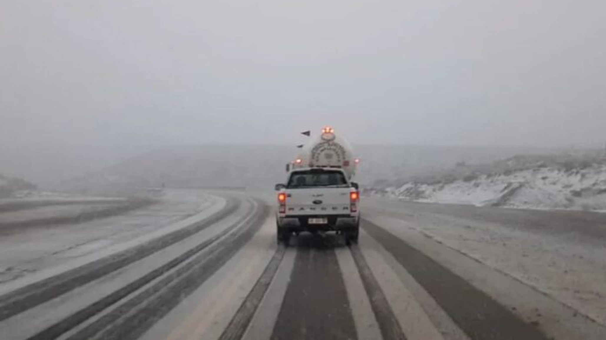 Sigue el corte preventivo en Ruta N° 3 entre Comodoro Rivadavia y Trelew