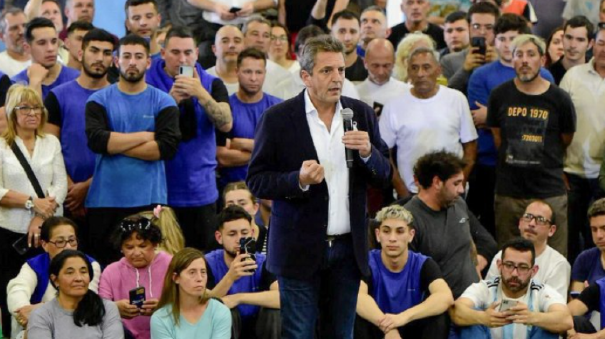 Massa en cierre de campaña: “Mi gobierno va a ser distinto a este”