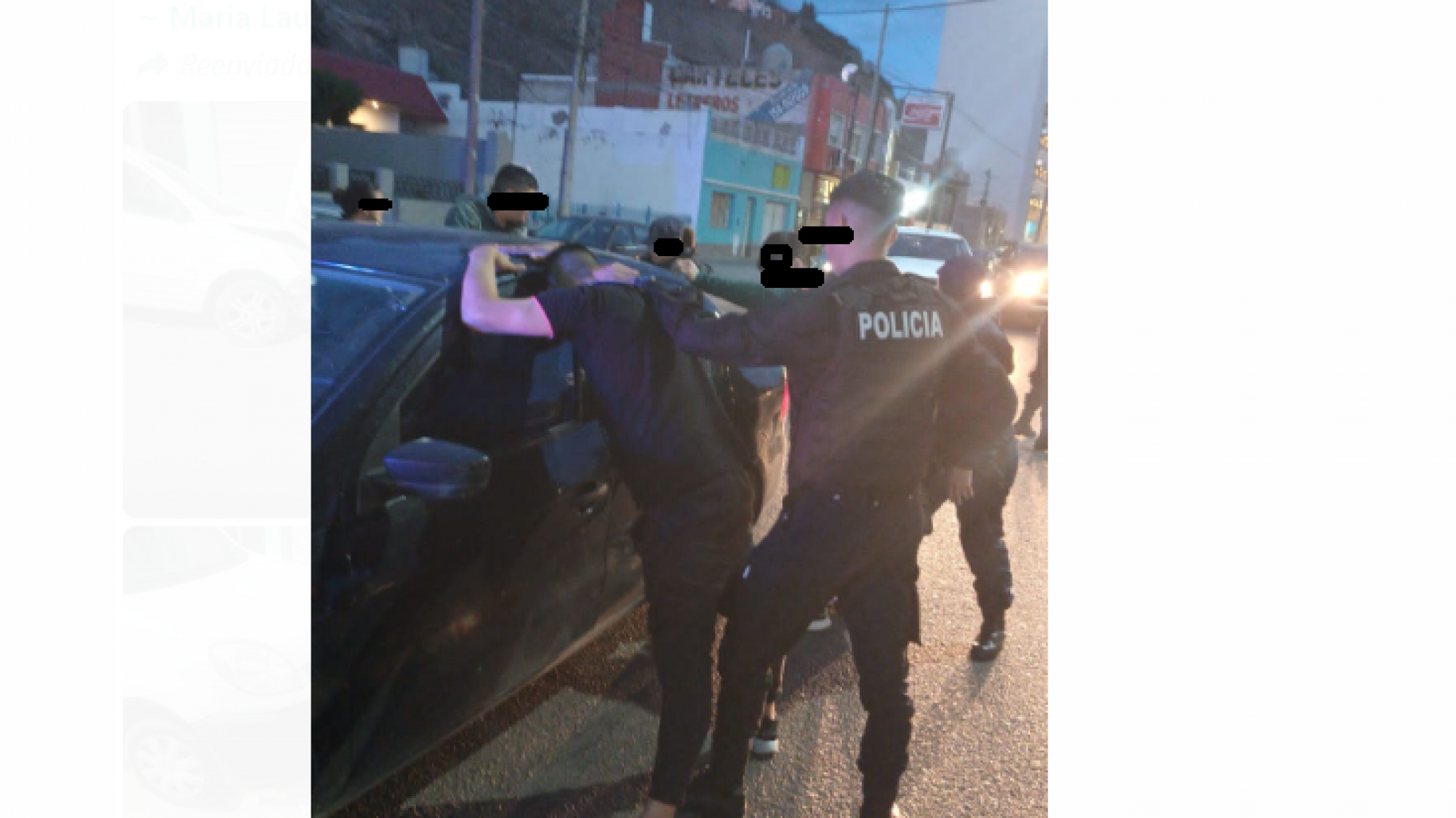 Un taxista vio a tres hombres robando, avisó a la policía y terminaron detenidos