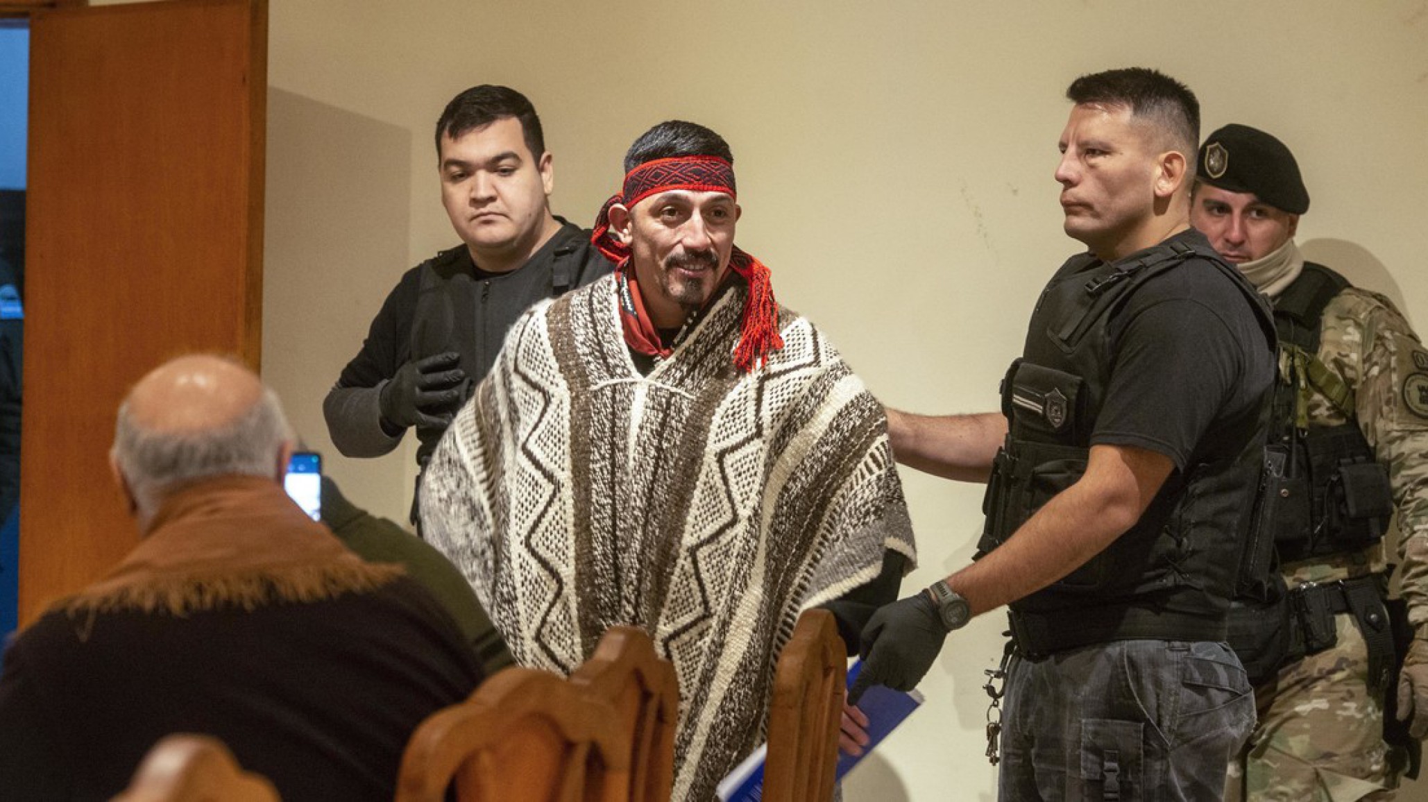 Así será el operativo de extradición de Jones Huala