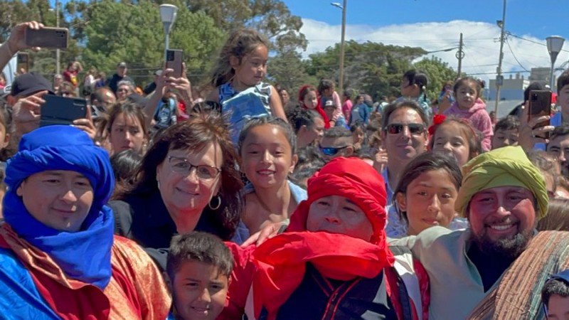 ¡Llegaron los Reyes Magos a Comodoro!