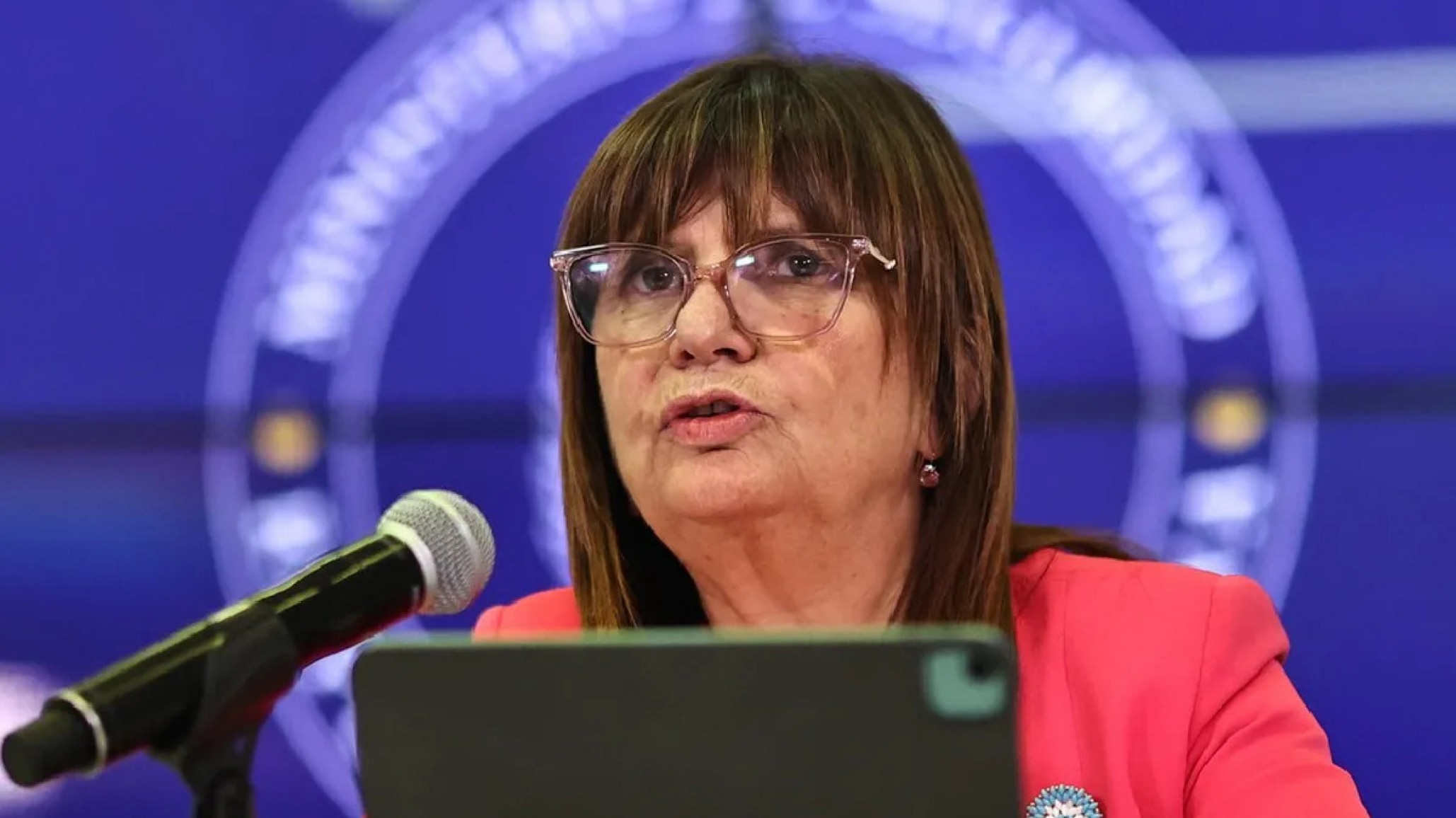 Bullrich: "Hoy es un día de luto para los argentinos y para la policía de todo el país"