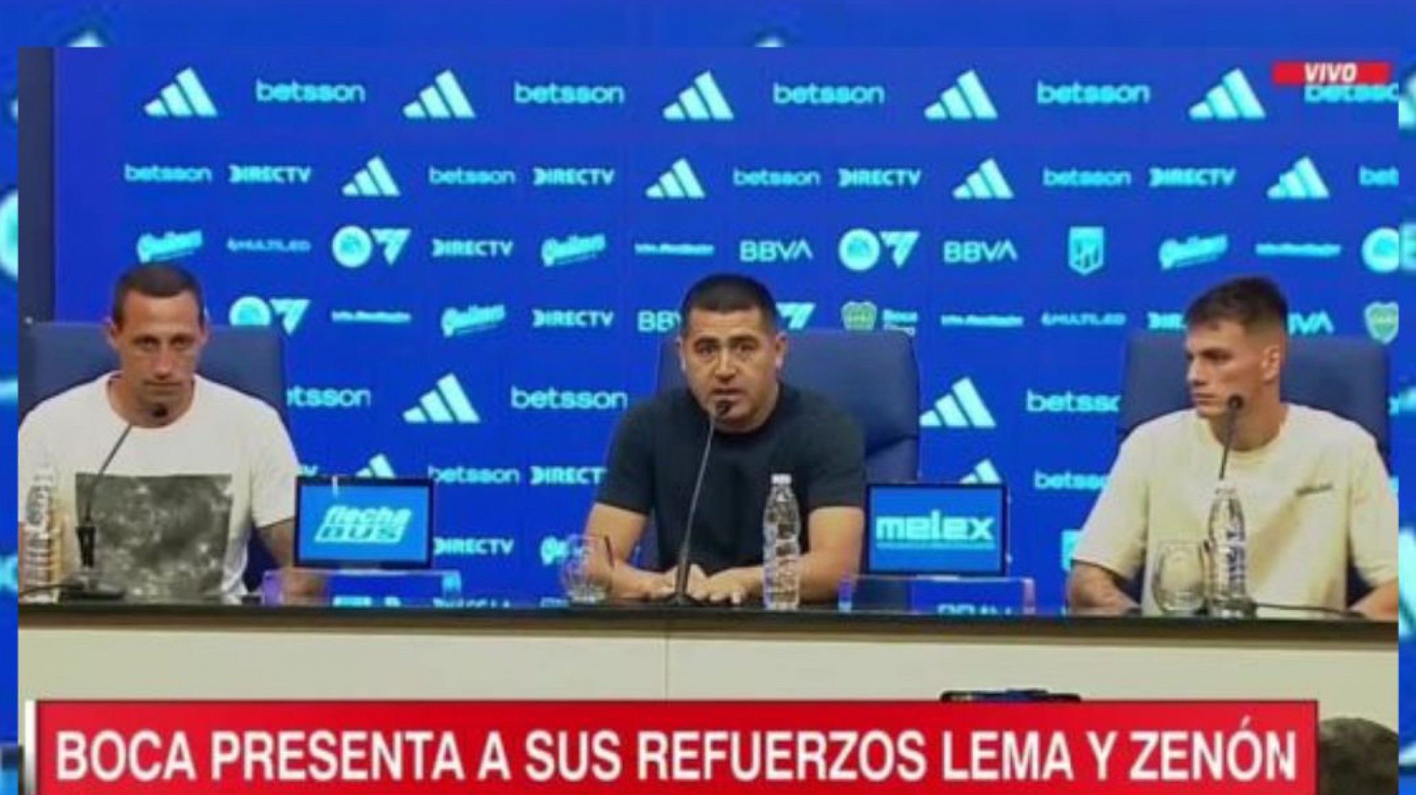 Boca presentó a Zenón y Lema "es un sueño jugar en la Bombonera"