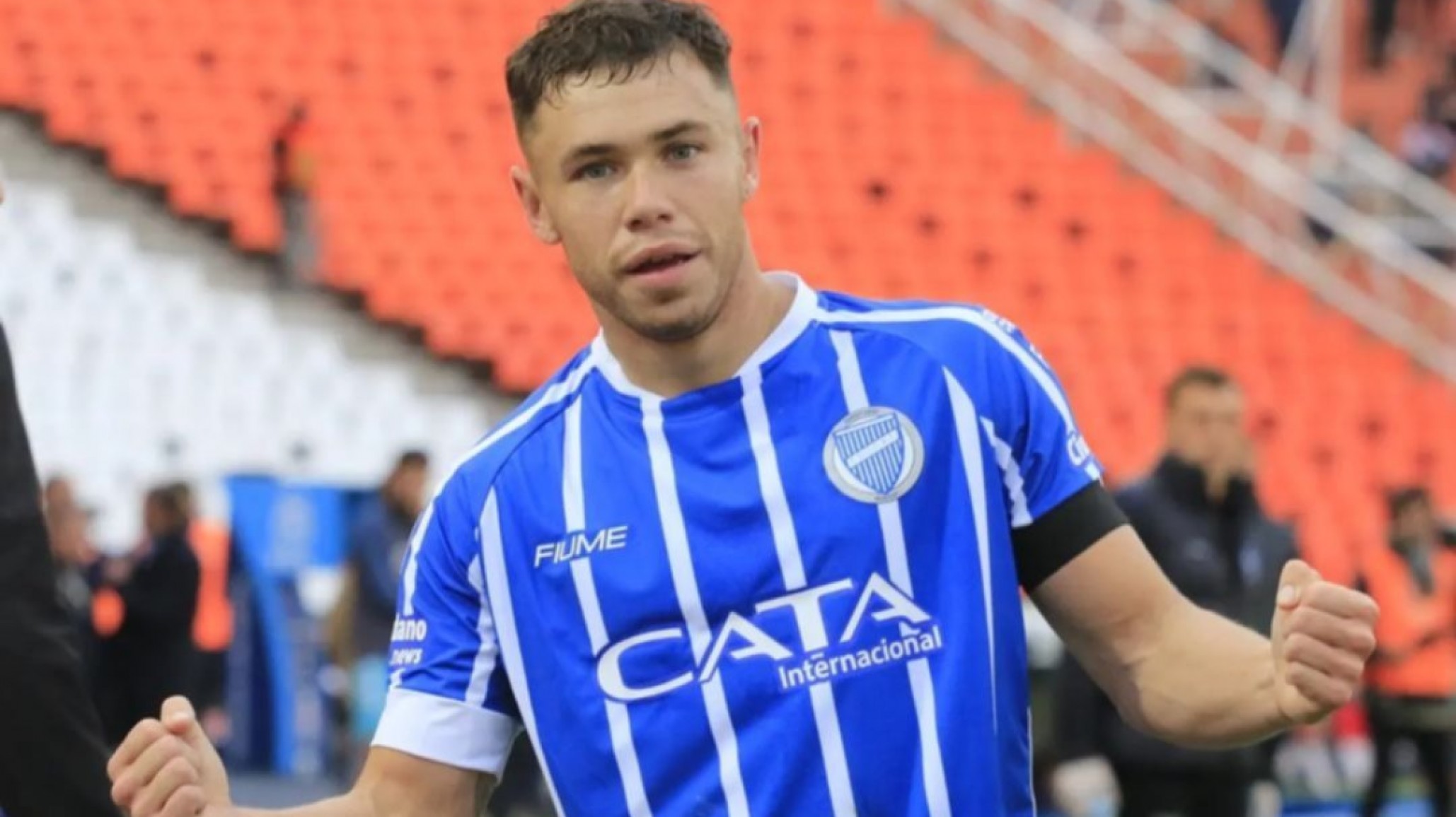 El comodorense Tomás Conechny anotó un gol en la victoria de Godoy Cruz