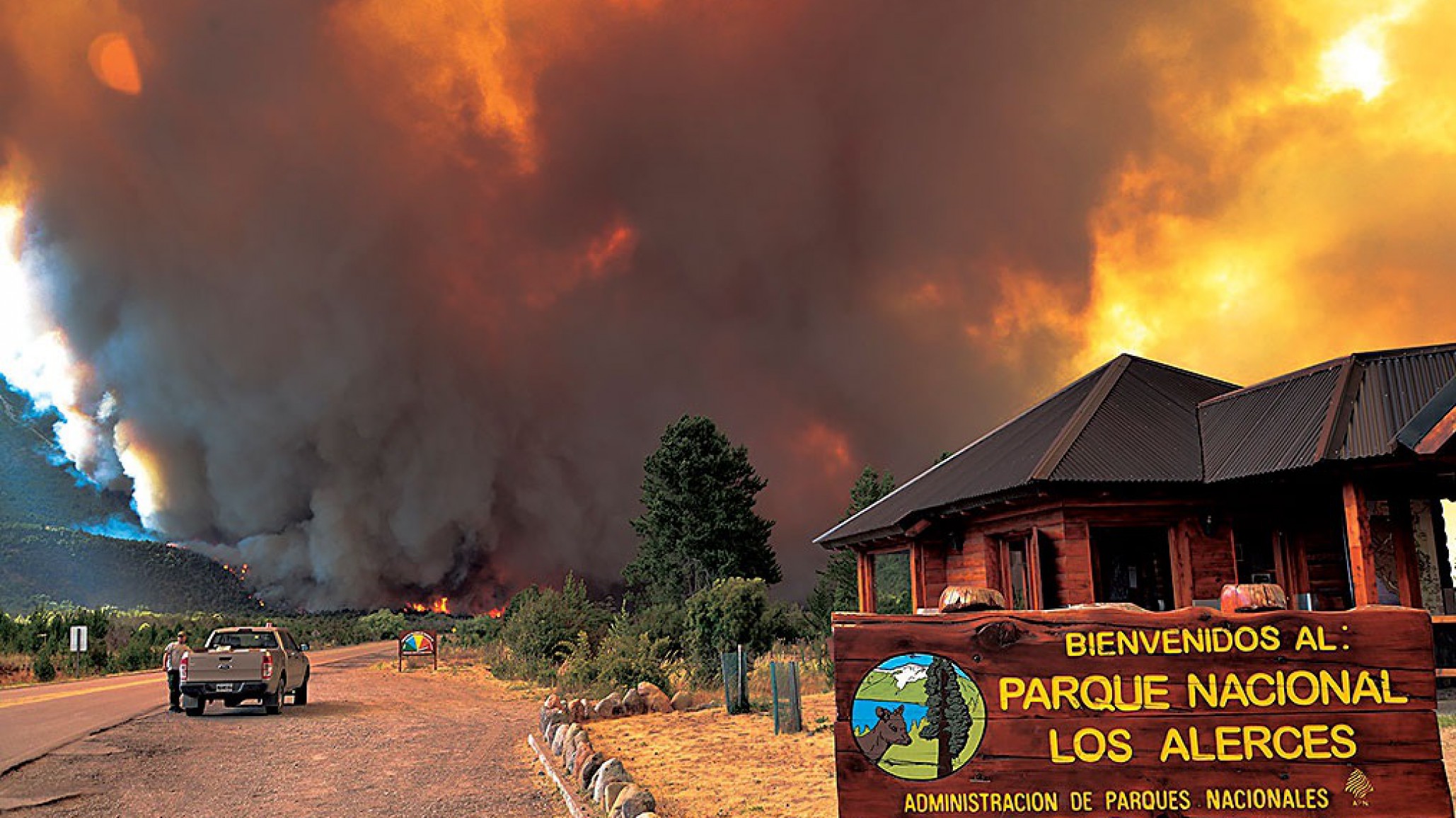 Chubut: 2.000 hectáreas consumidas por el fuego y Torres acusa a la RAM