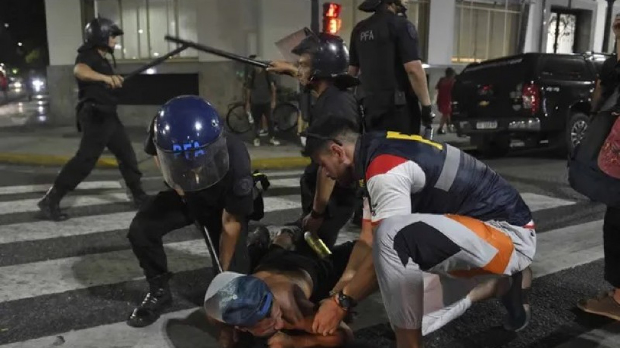 La increíble restricción a los detenidos en la represión