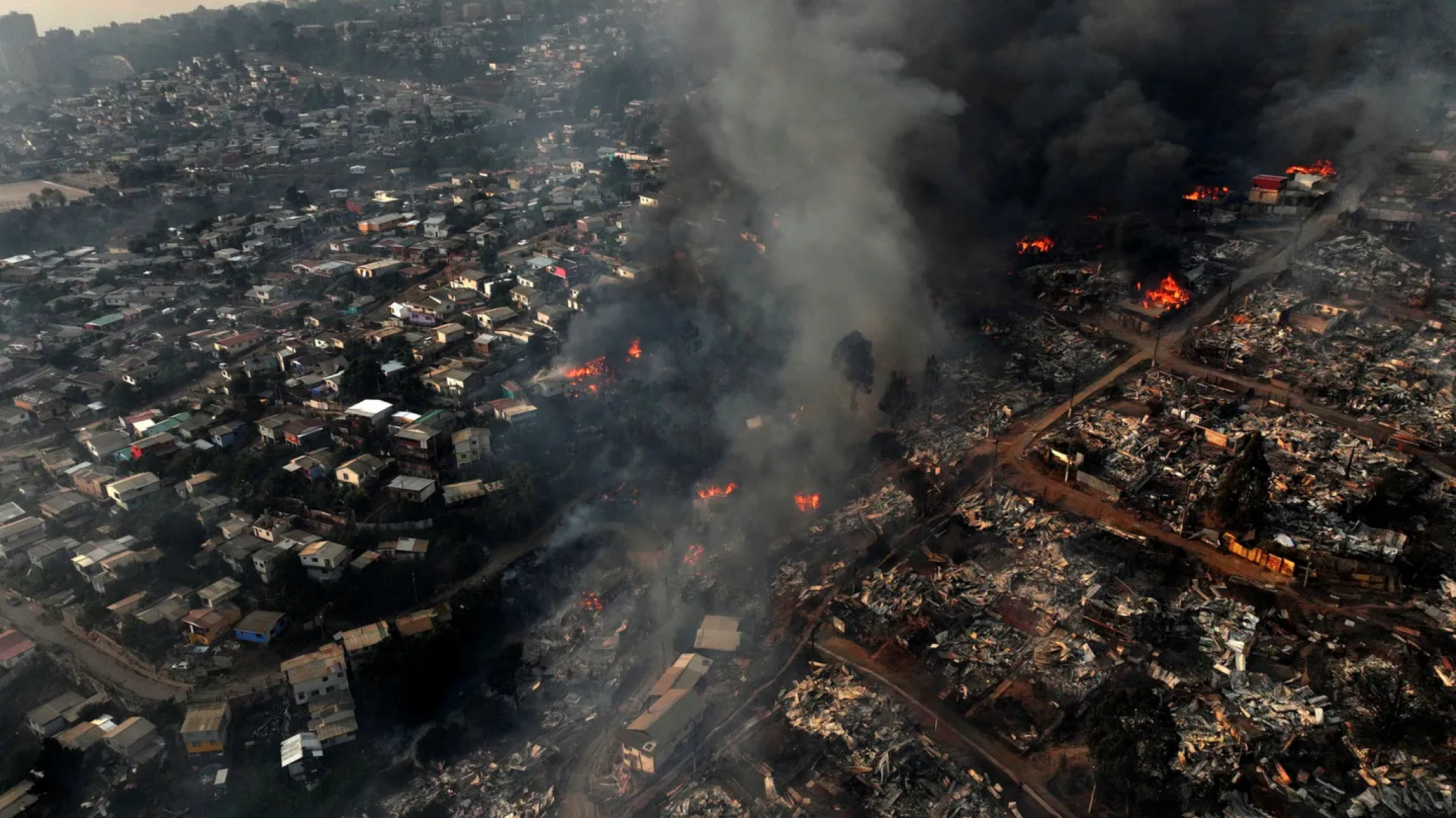 Tragedia en Chile: Se registraron al menos 64 muertos por incendios forestales