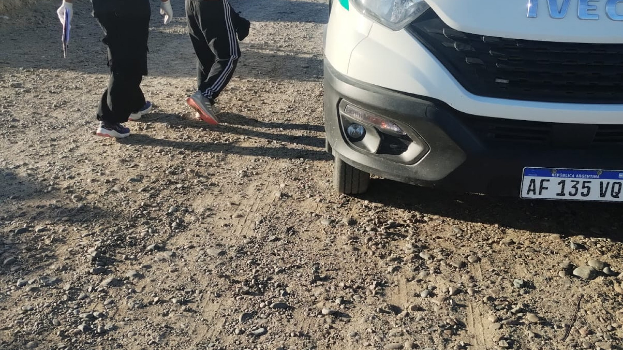 Misterio por un herido de arma blanca en km. 8