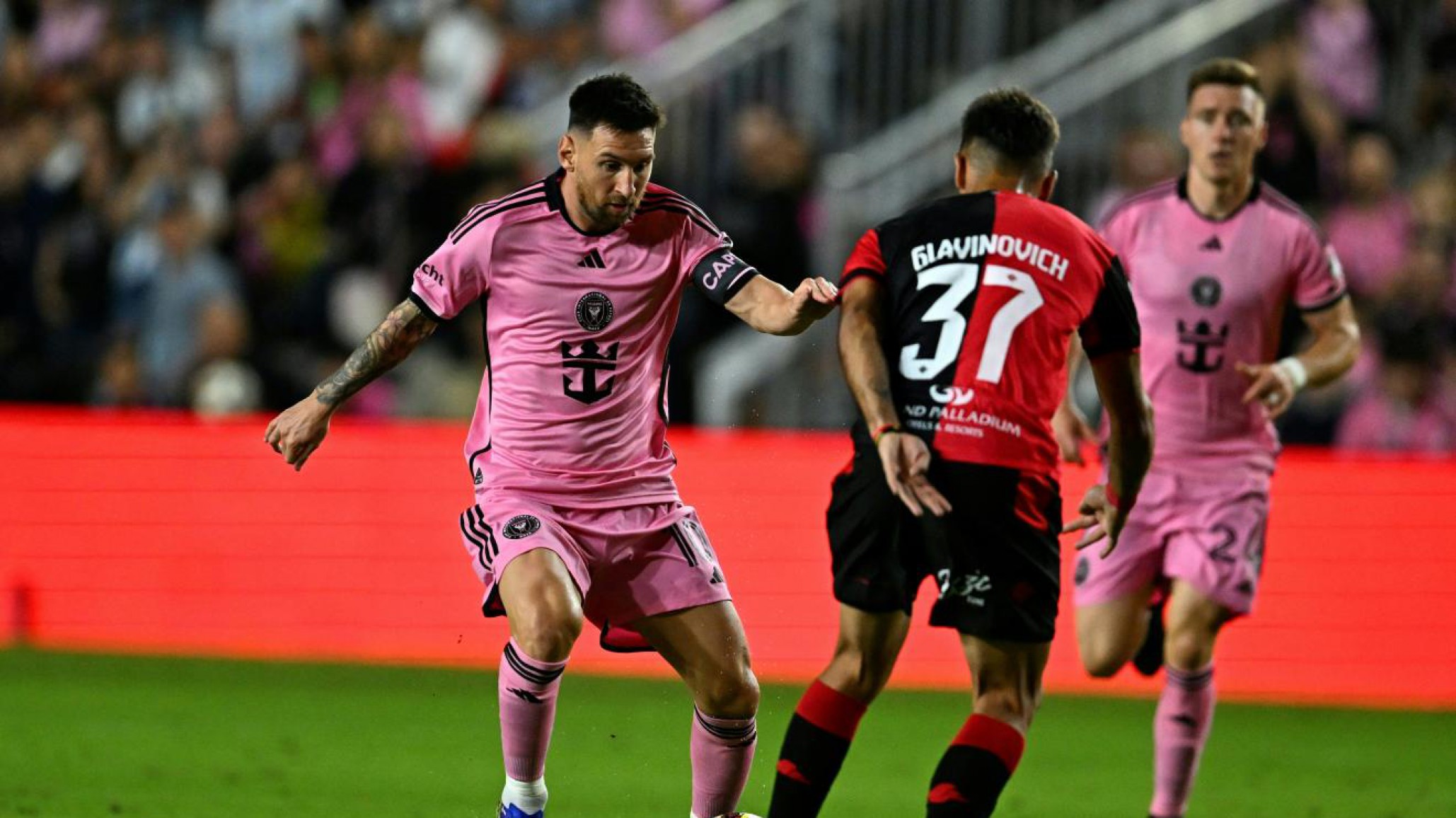 El Inter Miami de Messi empató contra Newell's