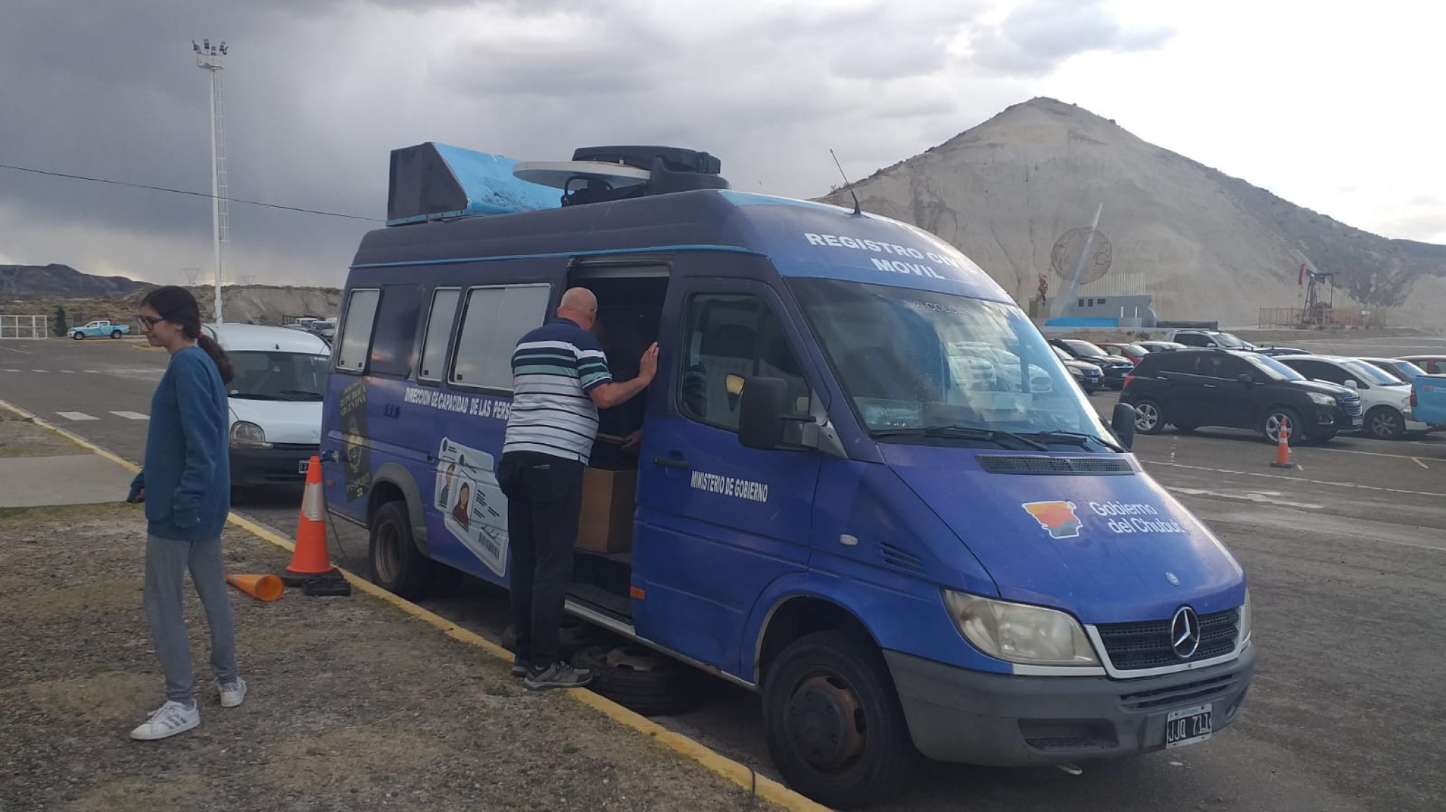 Operativo de documentación especial en el Predio Ferial