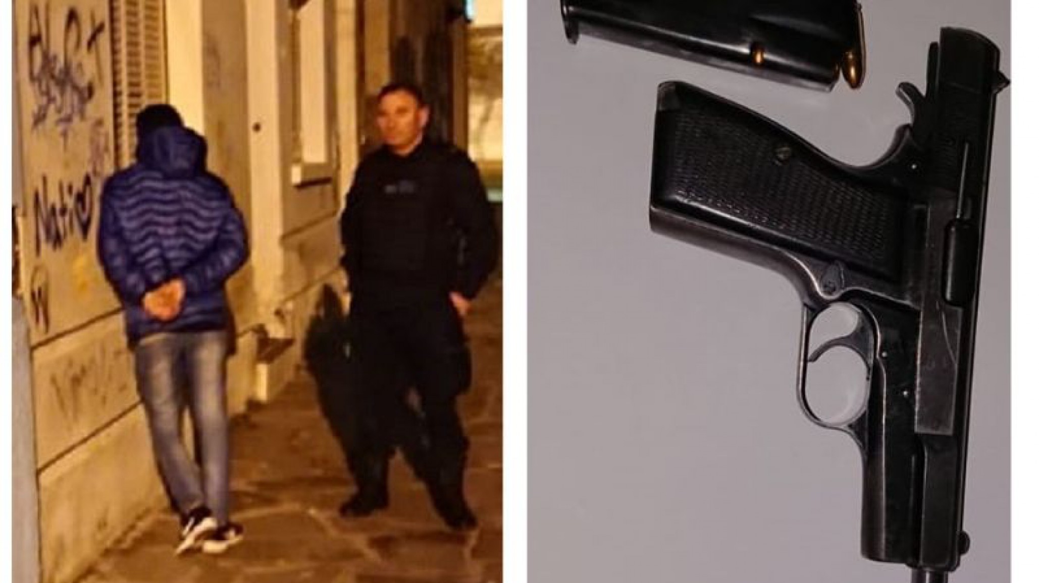 Detuvieron a un joven hijo de una policía que le había robado el arma a un comisario