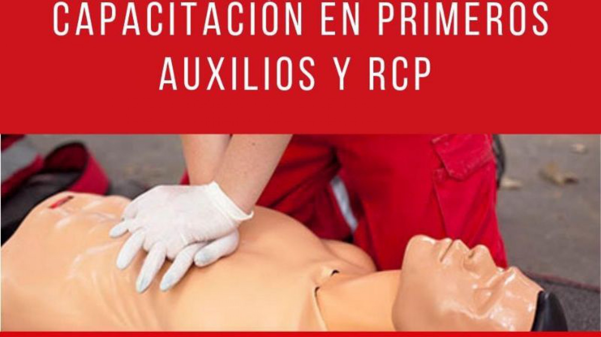 Se realizará una capacitación gratuita en RCP y primeros auxilios