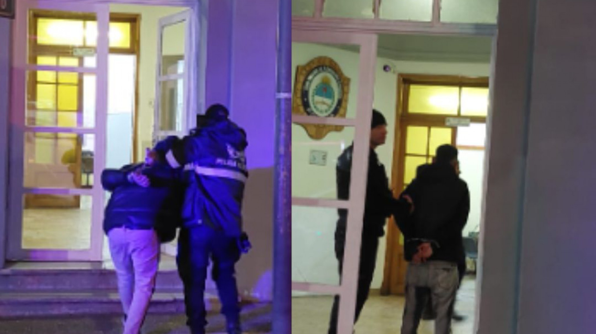 En medio de manifestación dos hombres se robaron una moto