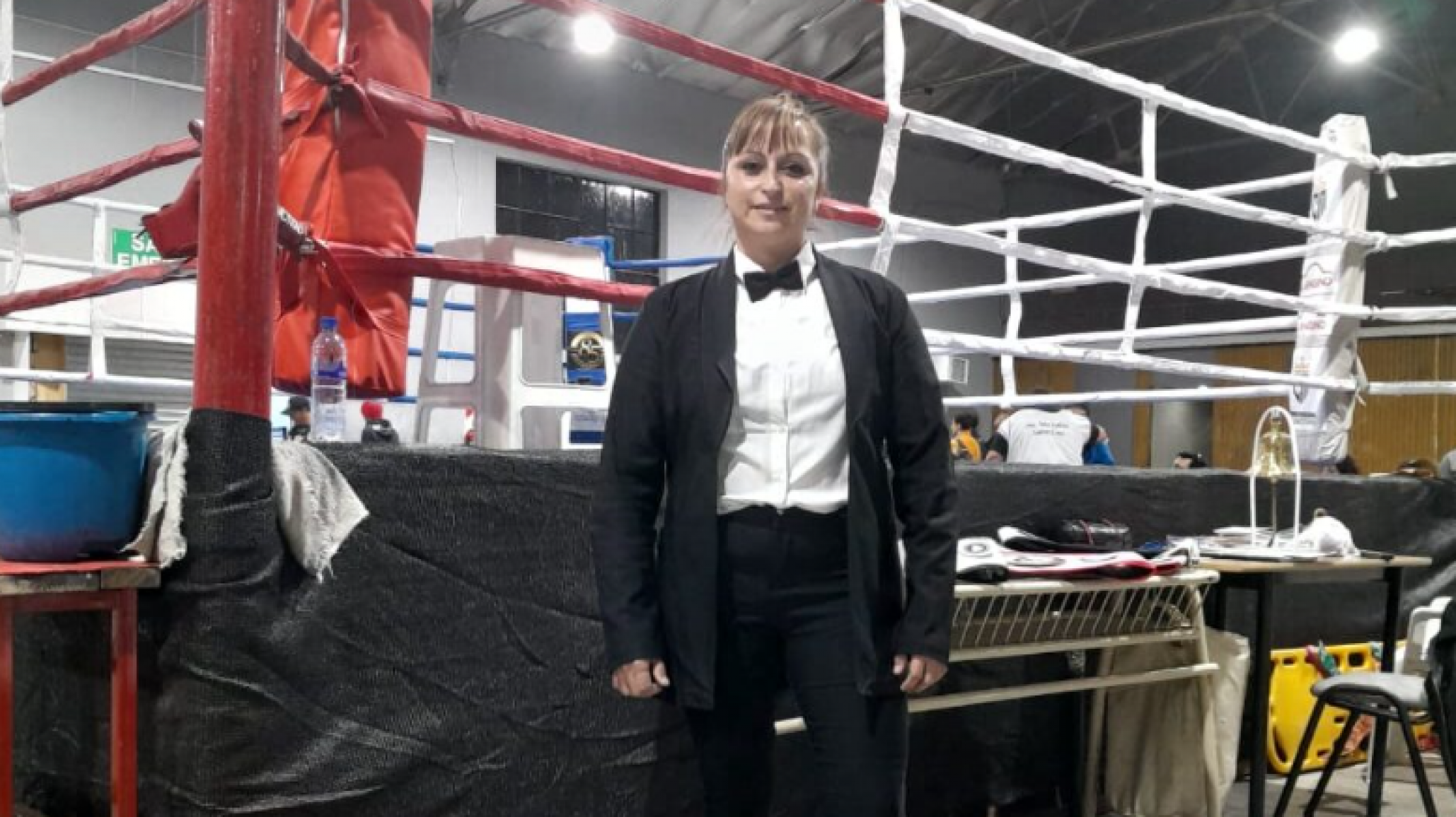 Lorena Palacio: Pionera en el ring, es la primera jueza nacional de boxeo de Comodoro y la Patagonia