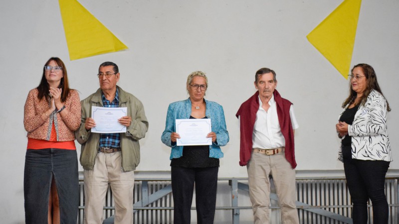El Bloque Arriba Chubut acompañó la Jornada "Jóvenes con memoria" organizada por los alumnos del Colegio Perito Moreno