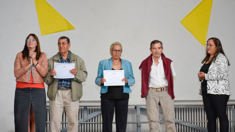 El Bloque Arriba Chubut acompañó la Jornada "Jóvenes con memoria" organizada por los alumnos del Colegio Perito Moreno