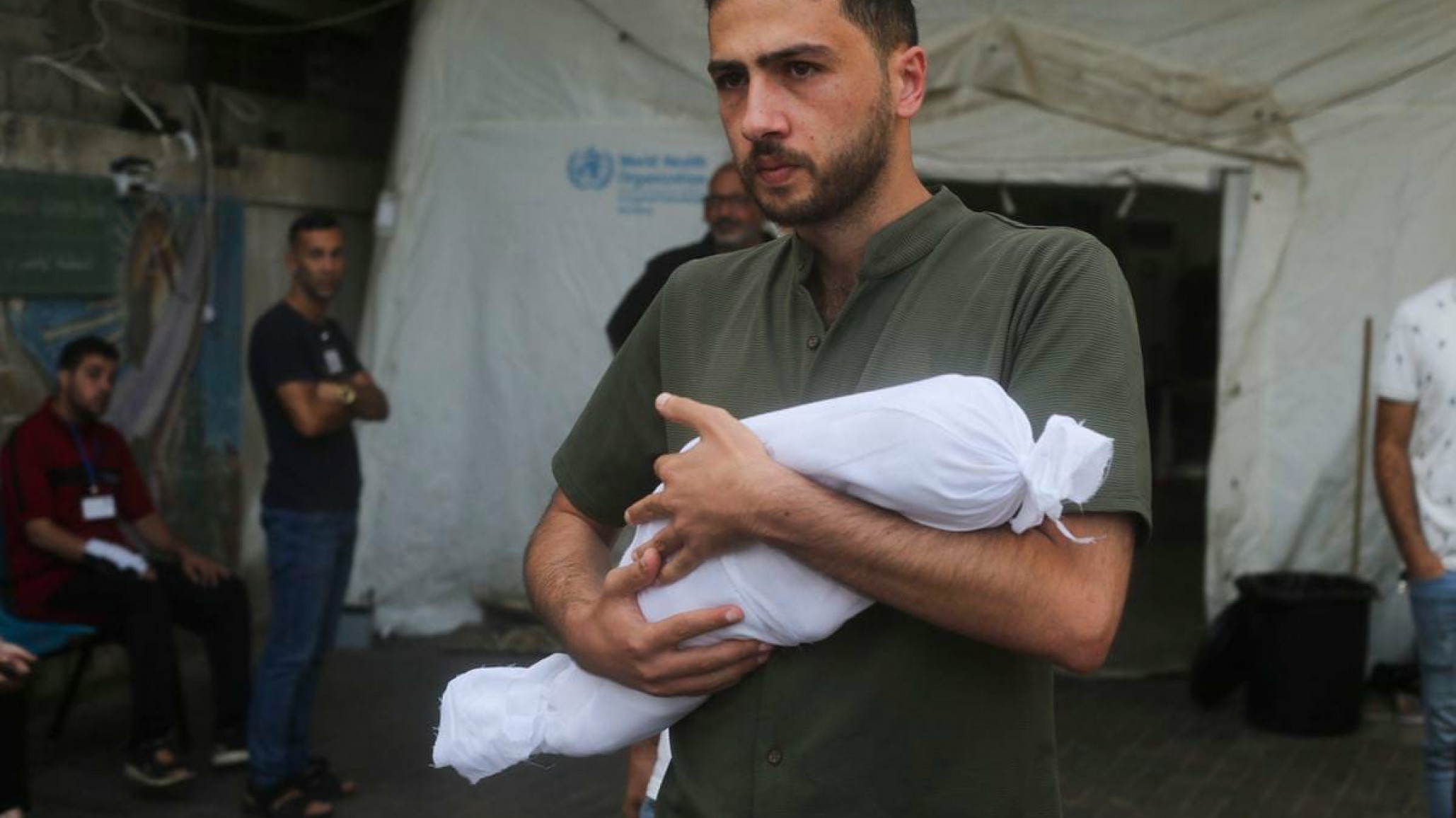 Para Milei "no es un exceso" los más de 12 mil niños y bebés asesinados en Gaza