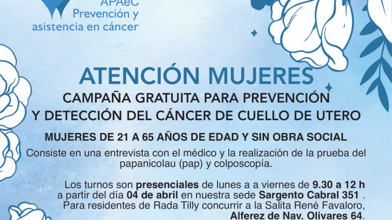 Se dio inicio a la Campaña Gratuita de Prevención y Detección de cáncer de cuello de útero