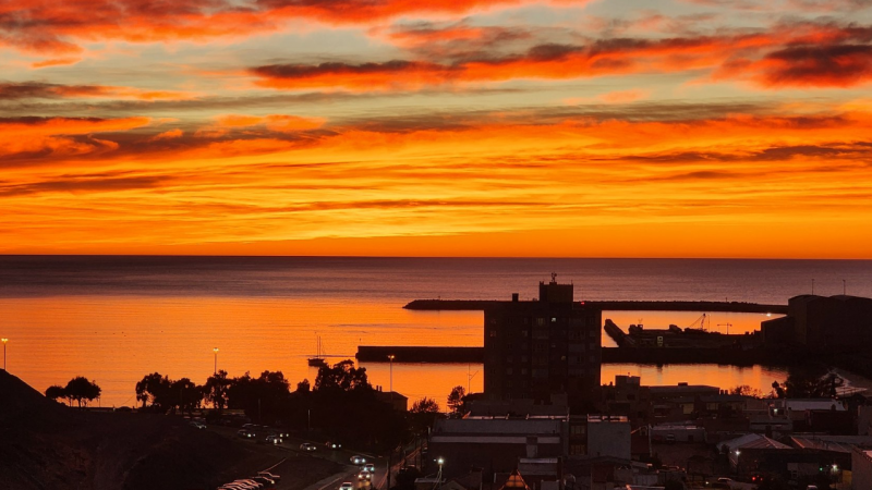 Domingo con sol y viento: máxima de 13°C en Comodoro