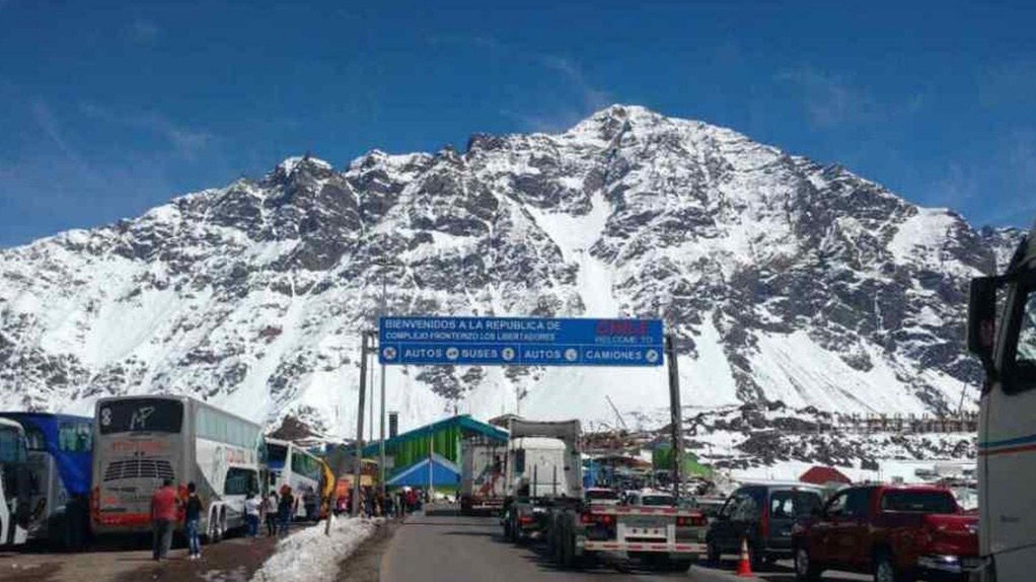 Cerraron el Paso Cristo Redentor por la llegada de las nevadas
