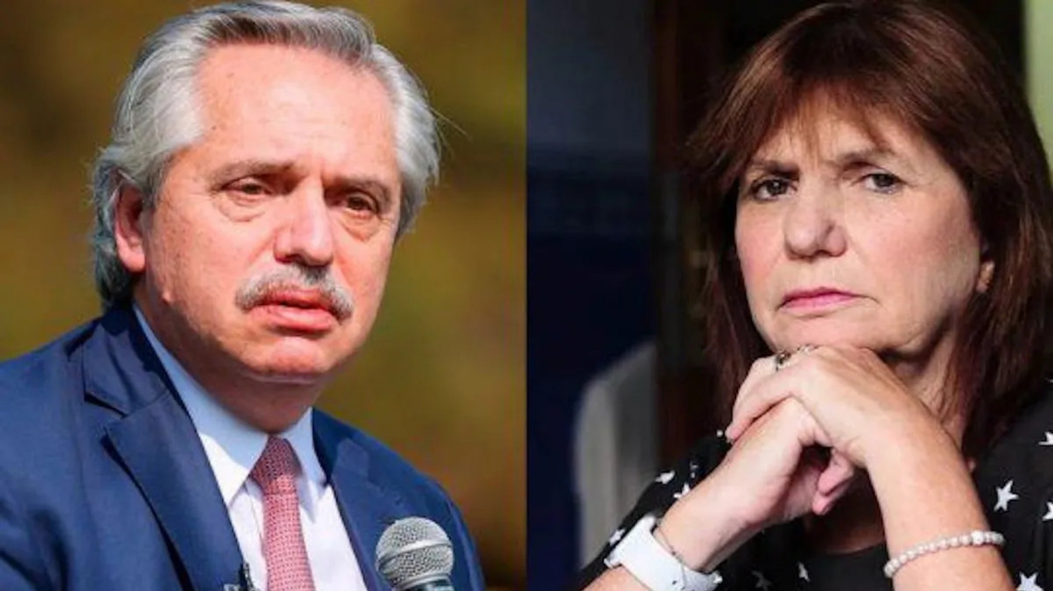 Fuerte cruce entre Alberto Fernández y Patricia Bullrich en redes sociales