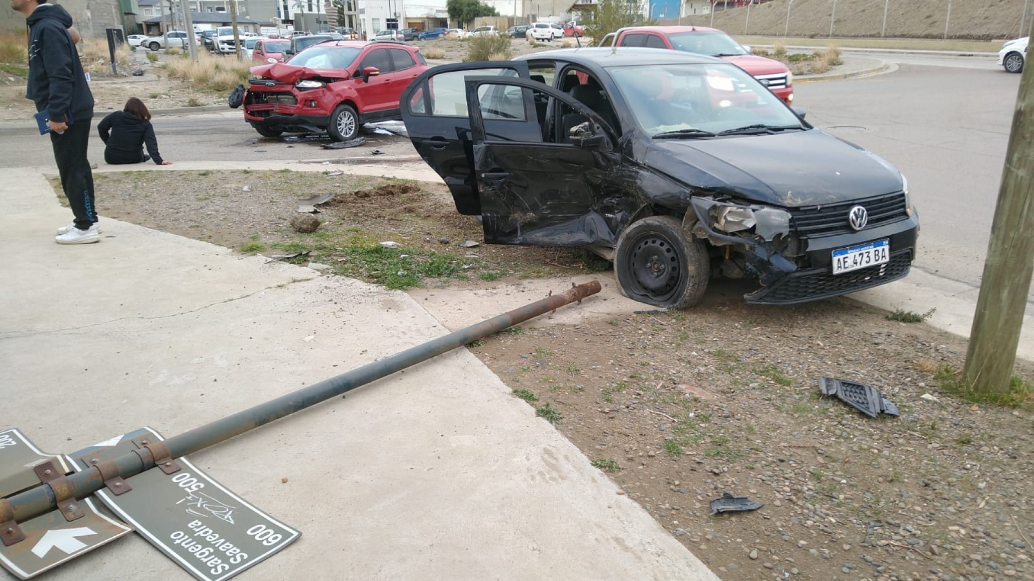 Accidente vehicular en Avenida Chile: una mujer fue trasladada al Hospital Regional