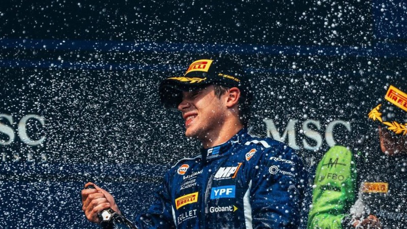 Histórico: Franco Colapinto ganó el Gran Premio de Imola