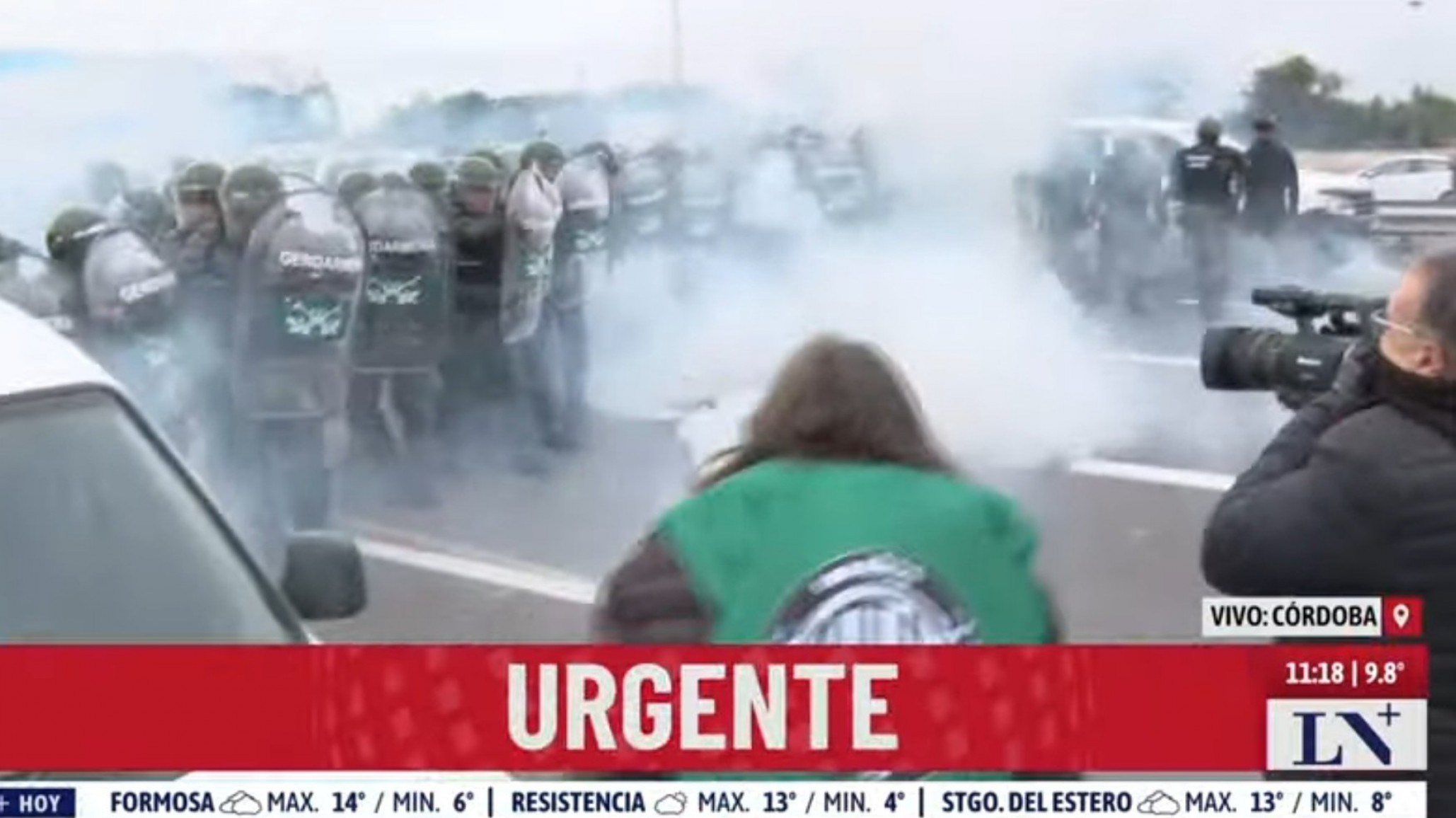 Ante la llegada de Javier Milei, ATE cortó los accesos al Aeropuerto de Córdoba