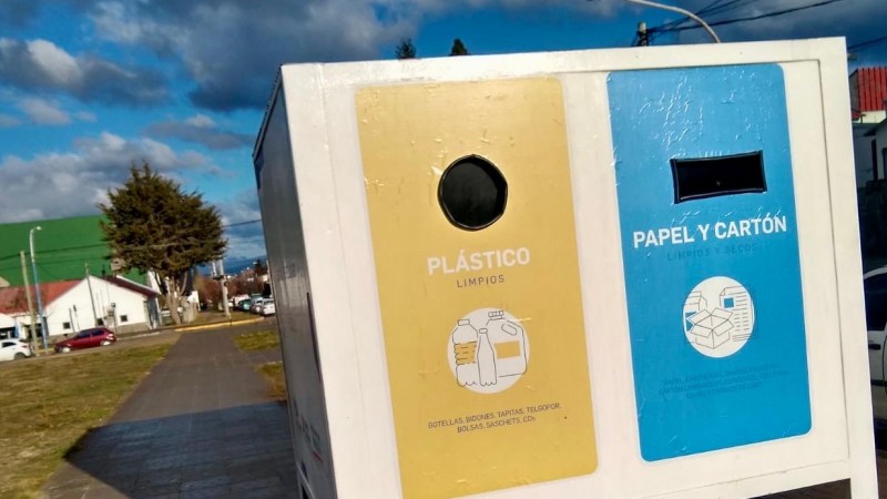 PAE entregó una estación de reciclado en Esquel