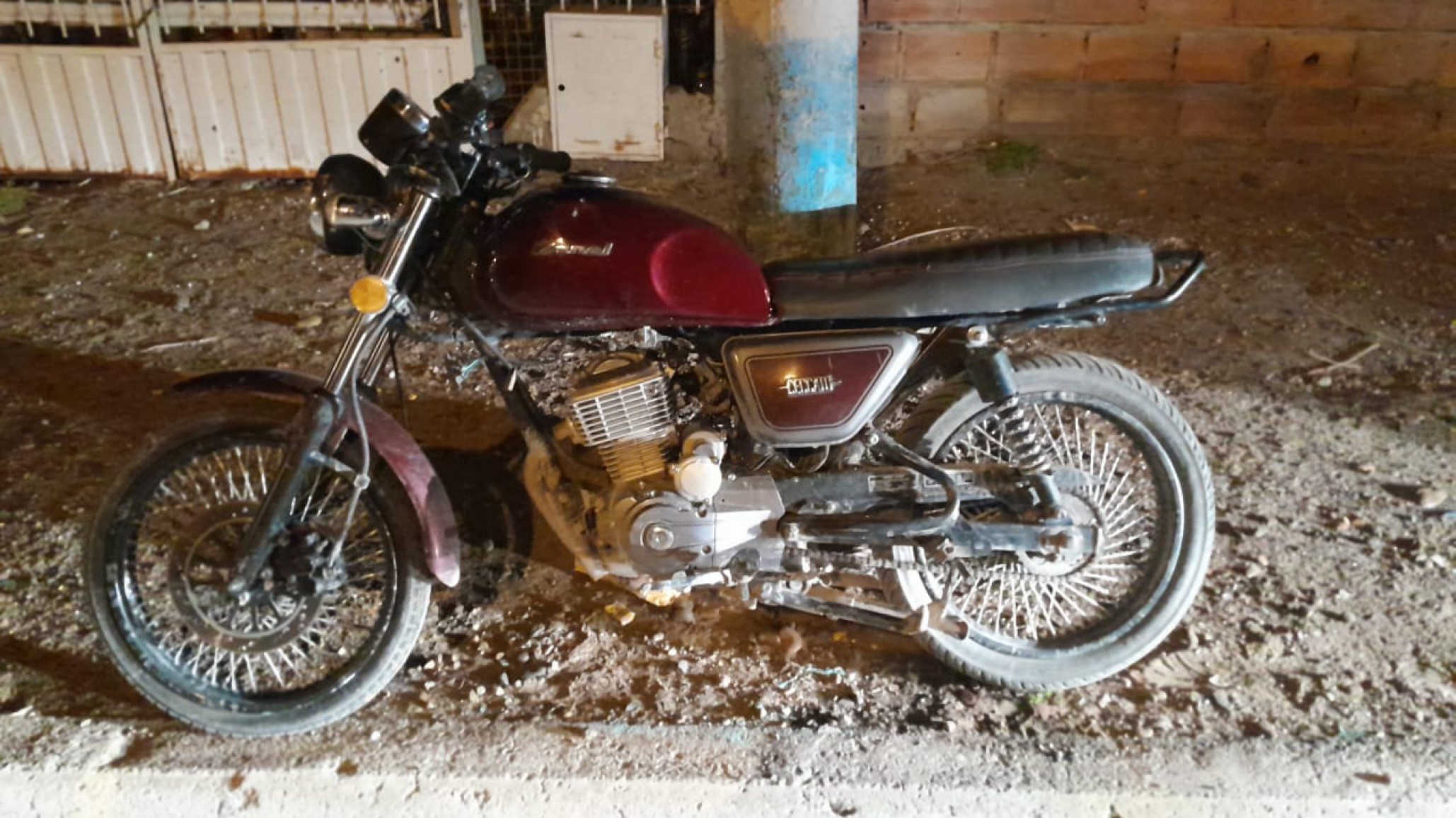 Encontraron una moto con pedido de captura: el conductor se dio a la fuga