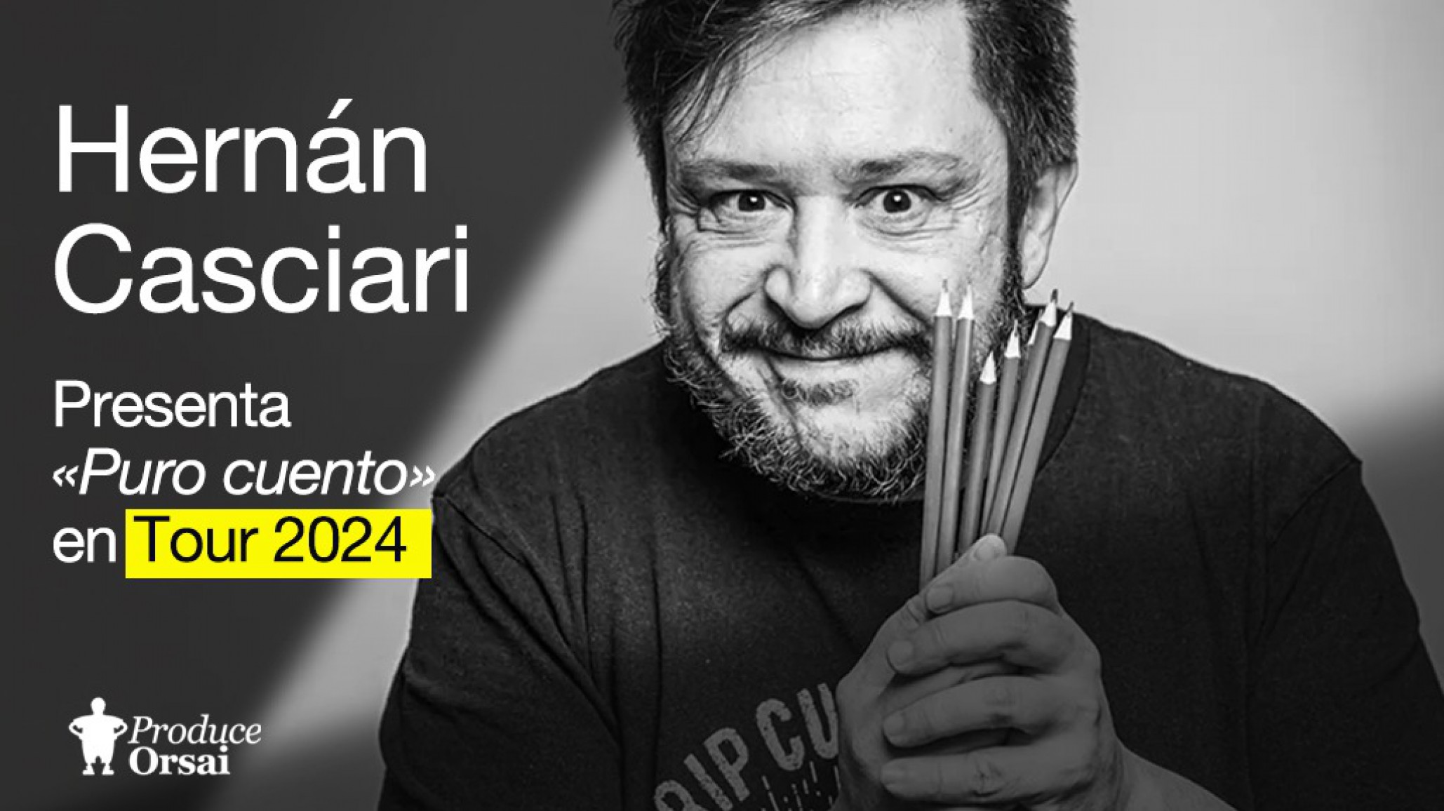 Hernán Casciari abordó el poder de los ídolos deportivos y anunció su espectáculo "Puro Cuento" en Comodoro
