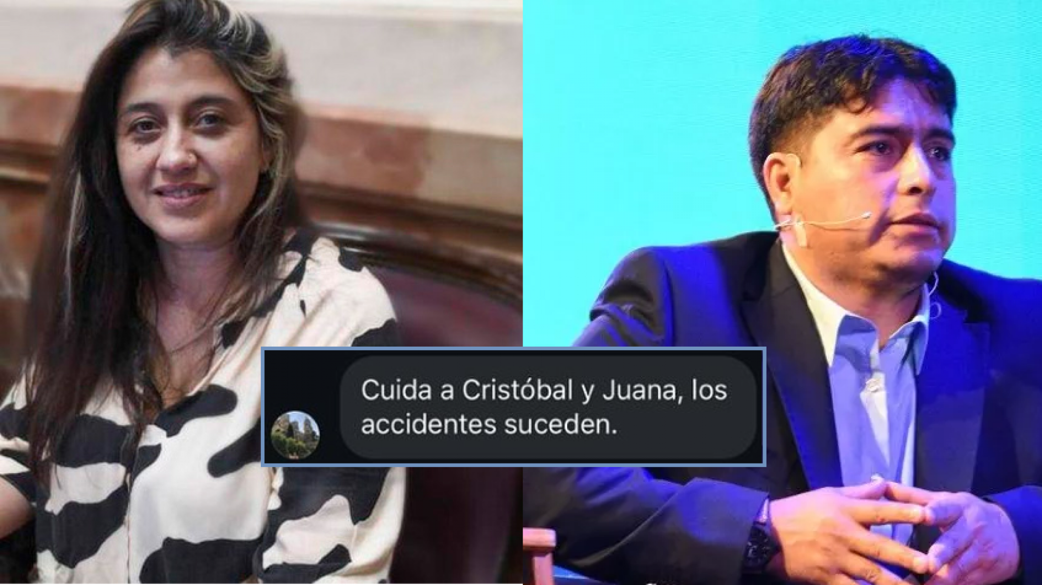 Claudio Vidal respondió a las amenazas de muerte a los hijos de una senadora nacional