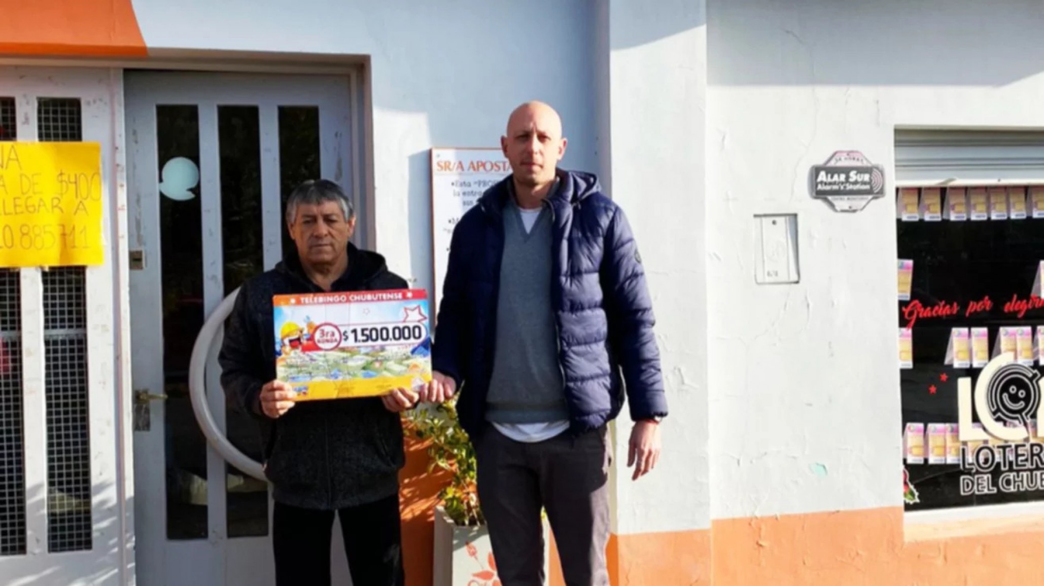 Jubilado ganó 1.5 millones de pesos en el Telebingo Chubutense