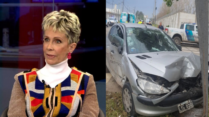 La actriz María del Carmen Valenzuela y su hija Malena sufrieron un impactante accidente